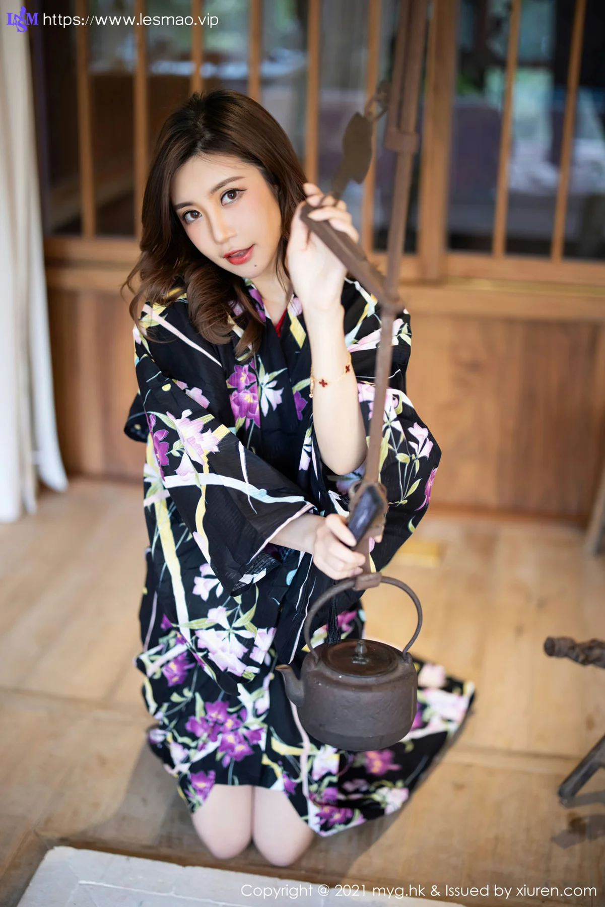 MyGirl 美媛馆 Vol.594 红绳缠绕和服 绮里嘉Carina 长三角旅拍 - 6