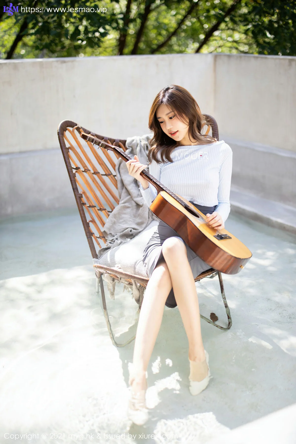 MyGirl 美媛馆 Vol.600 吉他妹妹主题 绮里嘉ula 长三角旅拍 - 9