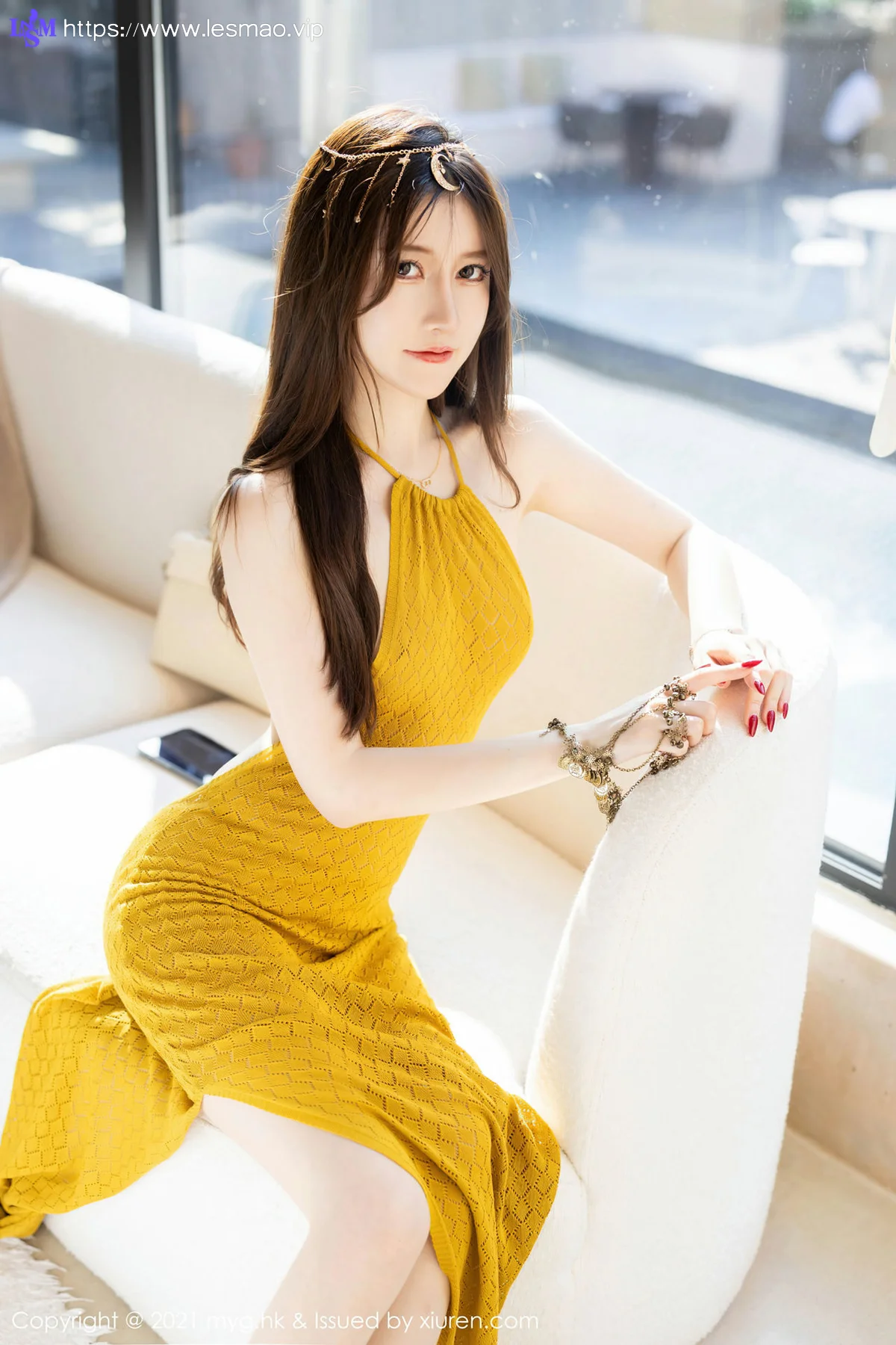 MyGirl 美媛馆 Vol.605 浪漫长裙新人模特 美桃酱 长三角旅拍111 - 9