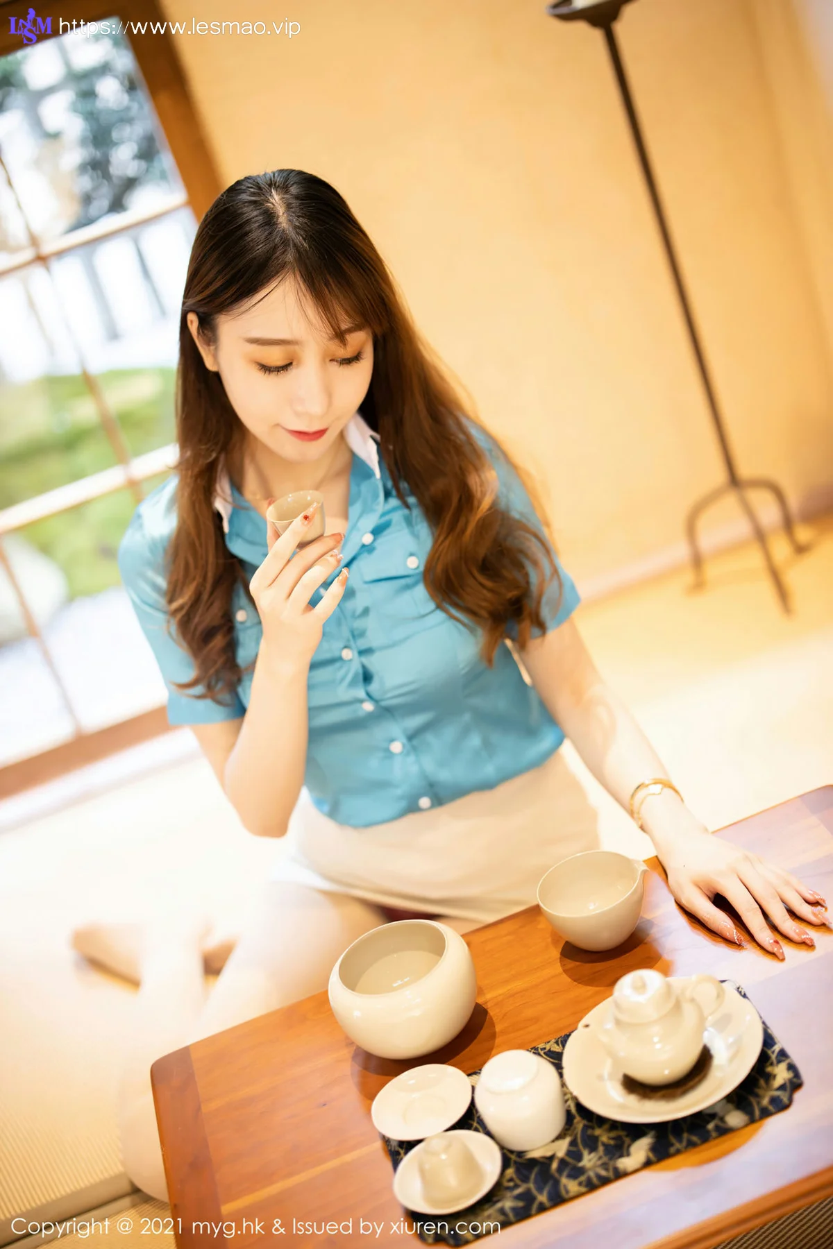 MyGirl 美媛馆 Vol.607 典雅OL 水水er 丝袜美腿长三角旅拍2 - 2