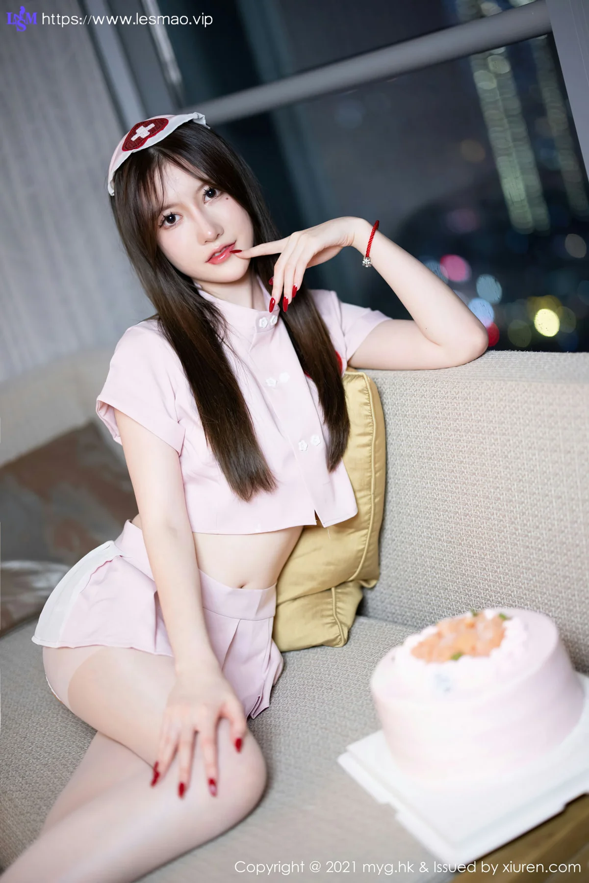 MyGirl 美媛馆 Vol.615 护士制服 美桃酱 长三角旅拍 - 6