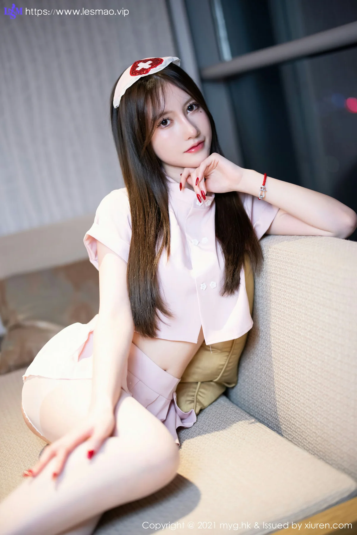 MyGirl 美媛馆 Vol.615 护士制服 美桃酱 长三角旅拍 - 7