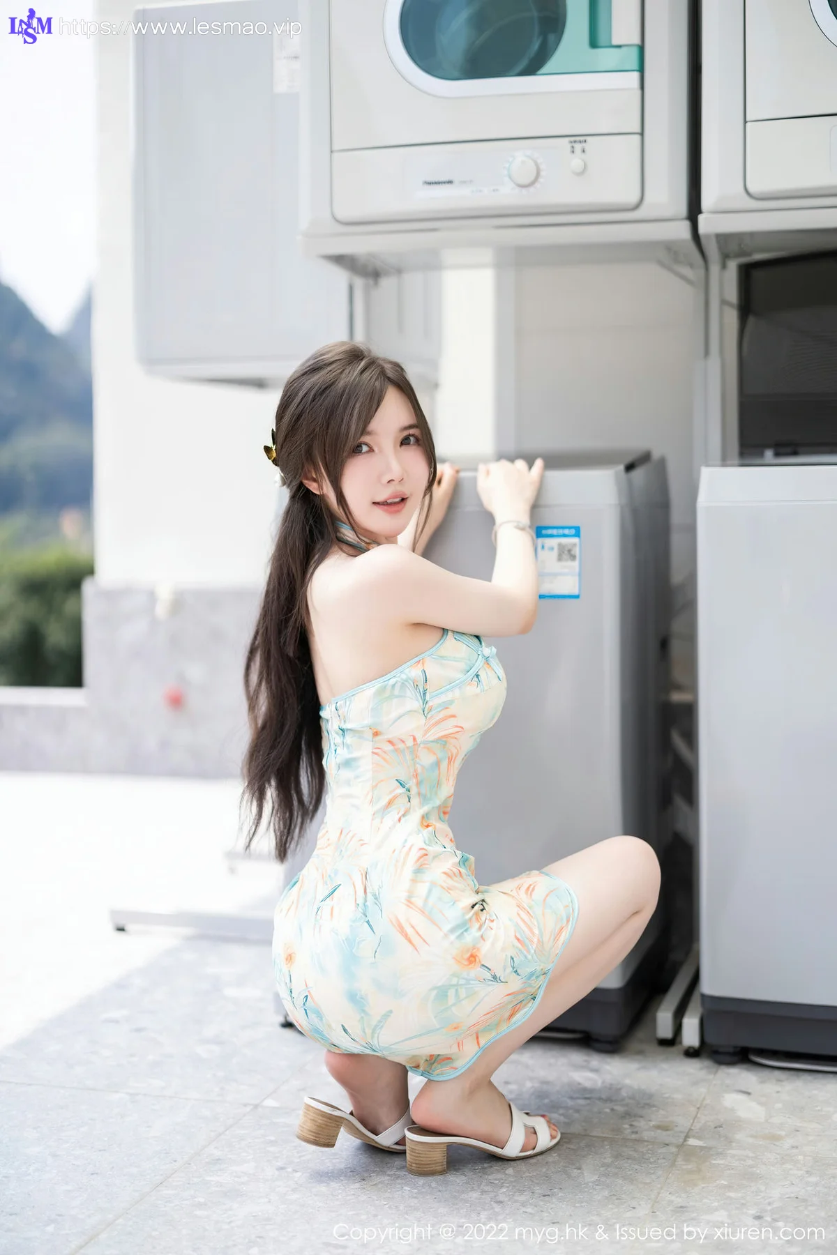 MyGirl 美媛馆 Vol.640  糯美子MINIbabe 童颜巨乳户外场景拍摄桂林心愿旅拍 - 7