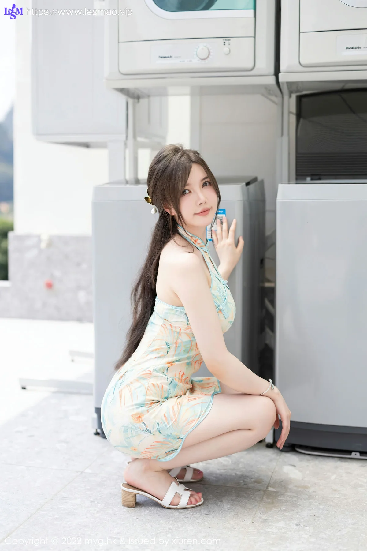 MyGirl 美媛馆 Vol.640  糯美子MINIbabe 童颜巨乳户外场景拍摄桂林心愿旅拍 - 8