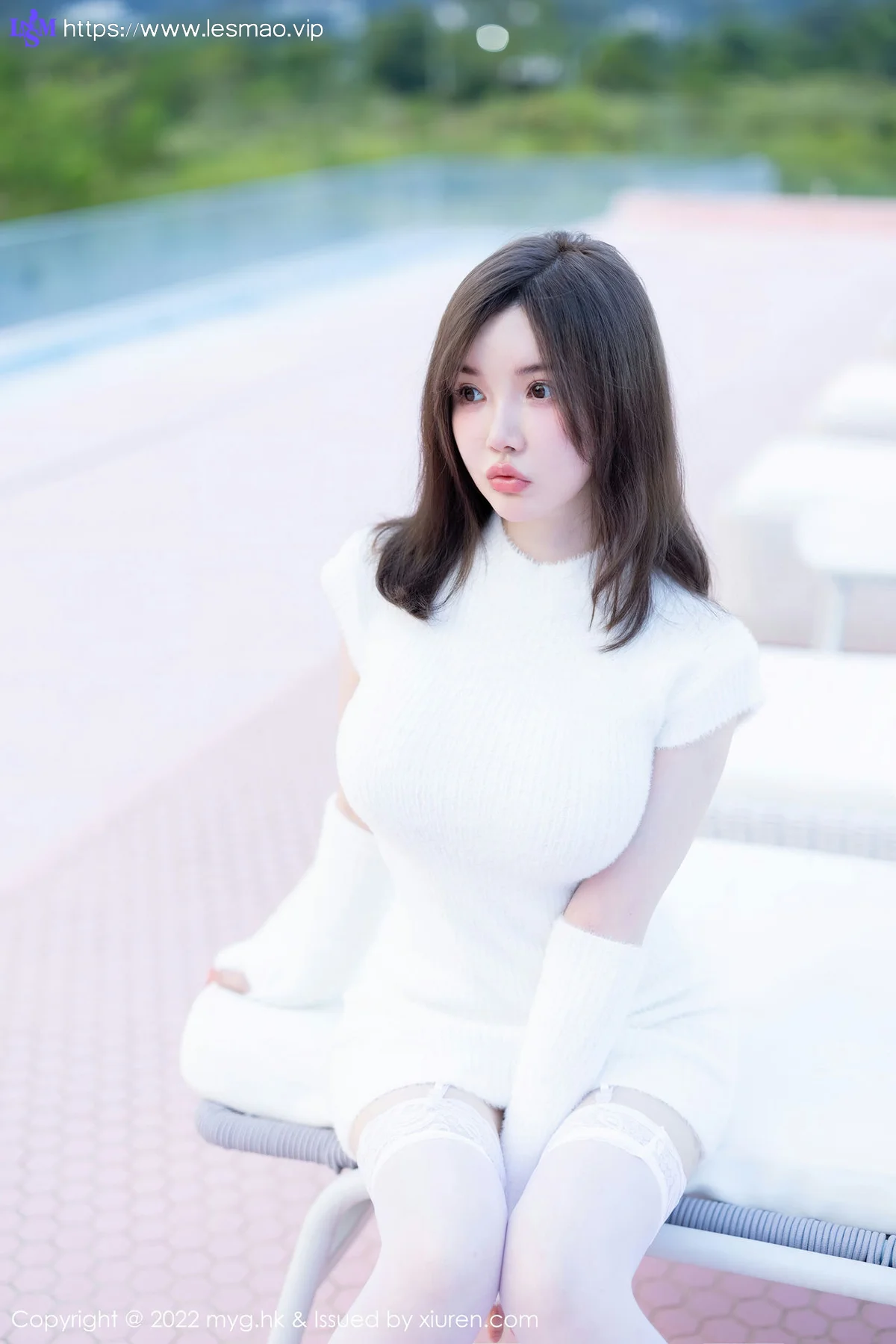 MyGirl 美媛馆 Vol.644  糯美子MINIbabe 童颜巨乳桂林心愿旅拍11 - 6
