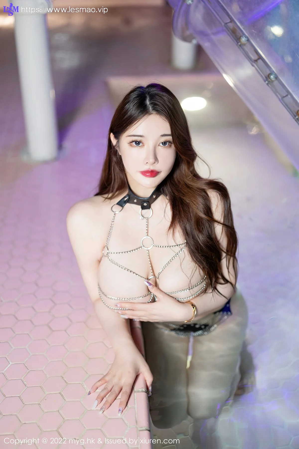 MyGirl 美媛馆 Vol.645  软软爱吃肉 巨乳黑色蕾丝情趣桂林心... - 3
