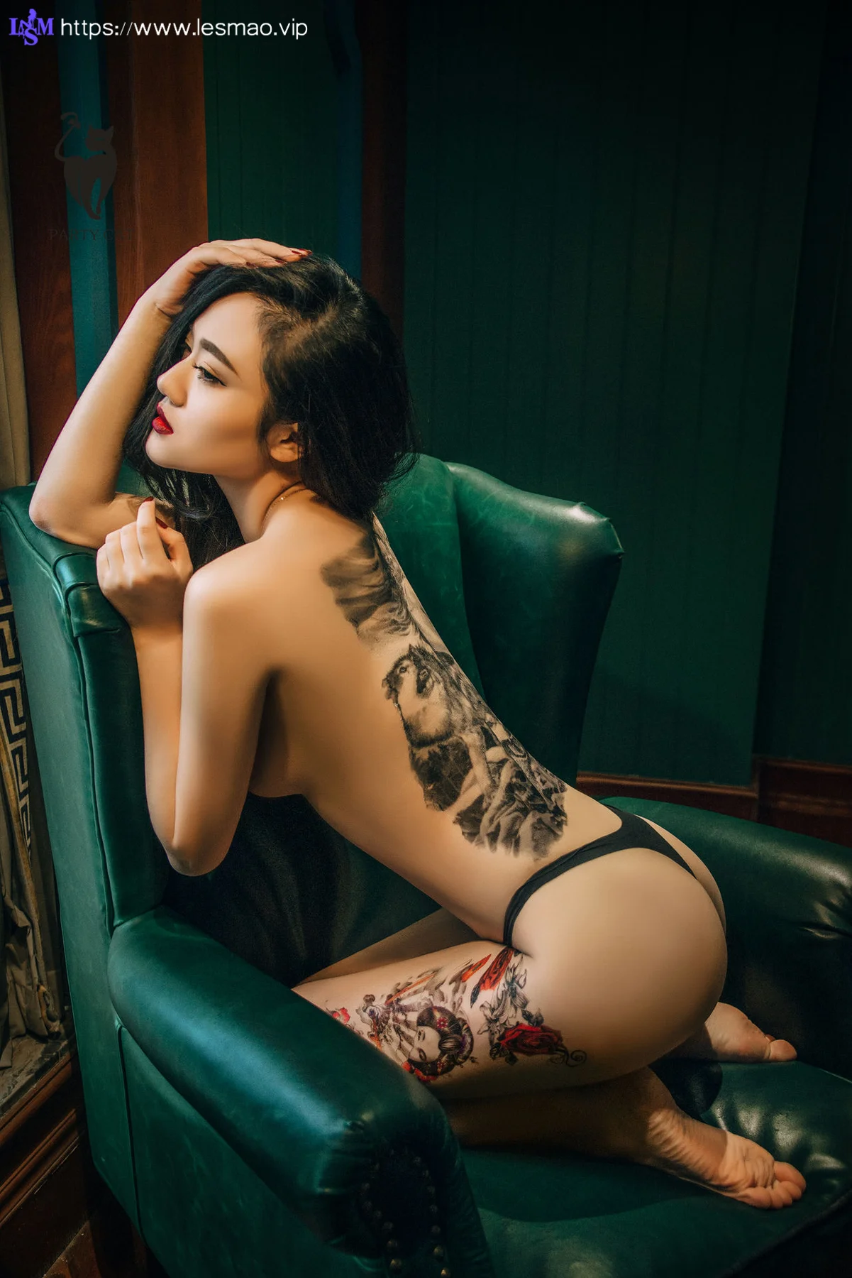 PartyCat 轰趴猫 No.048 Modo Cuern纹身美女 - 8