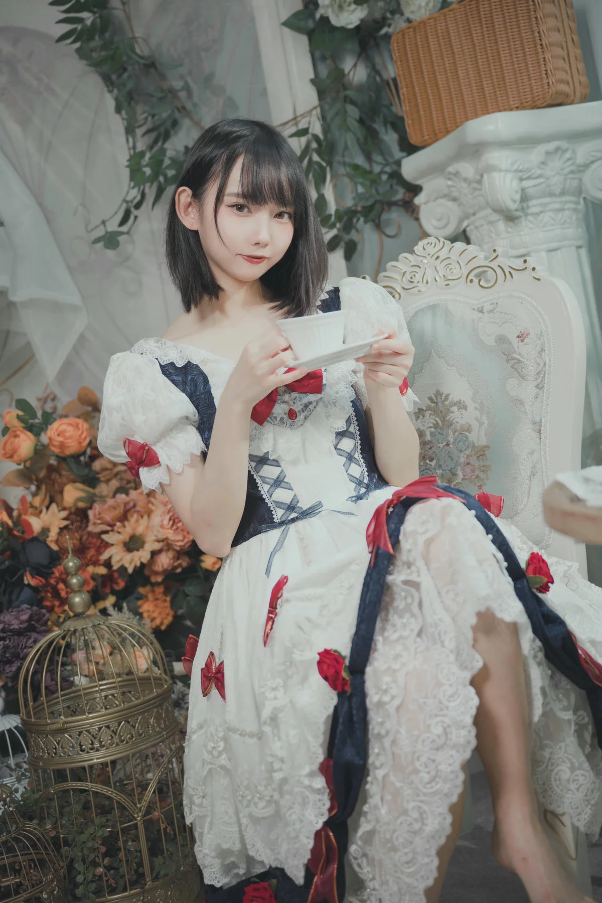 Patreon No.012  Azuki蛋糕裙少女写真 - 1