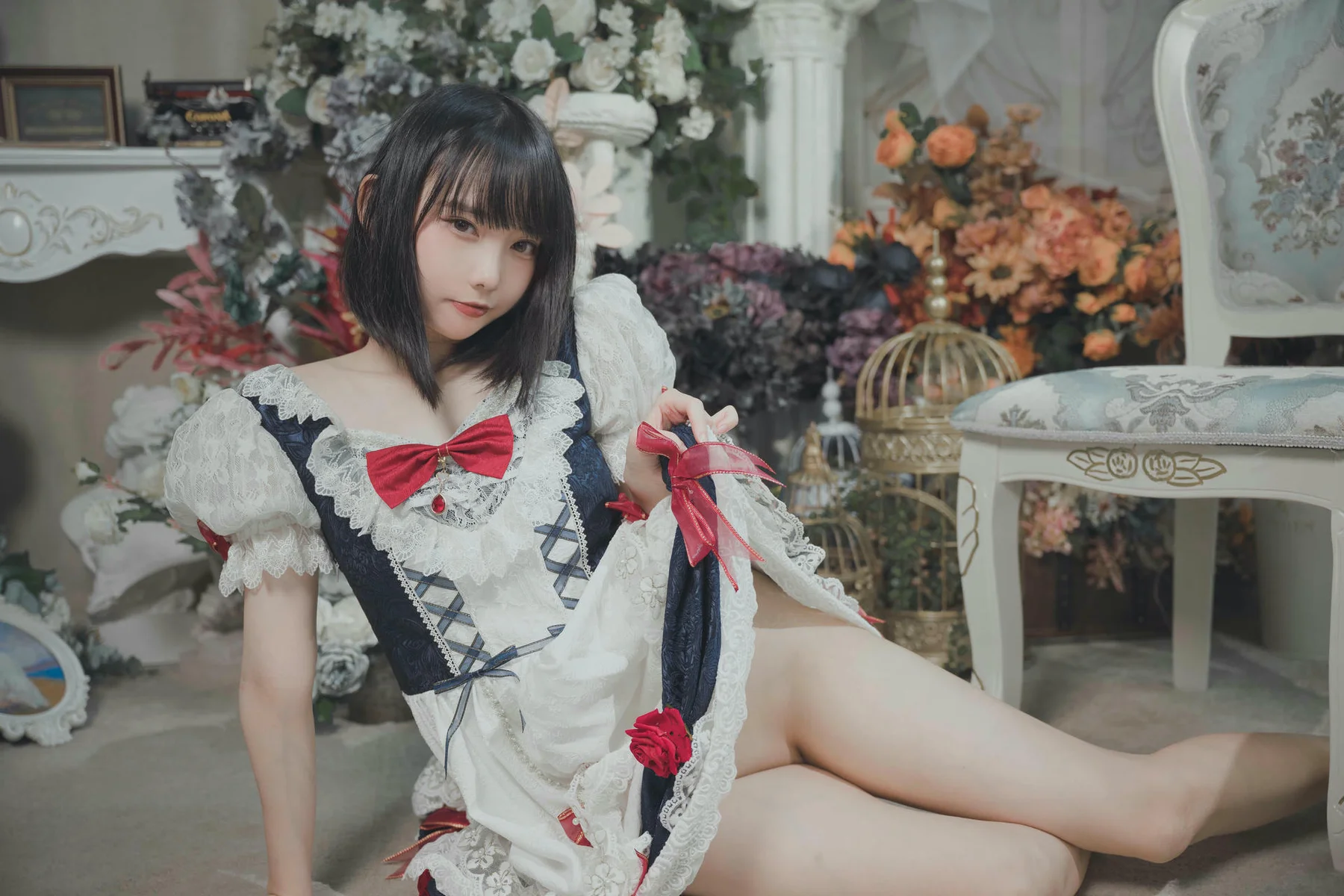Patreon No.012  Azuki蛋糕裙少女写真 - 7