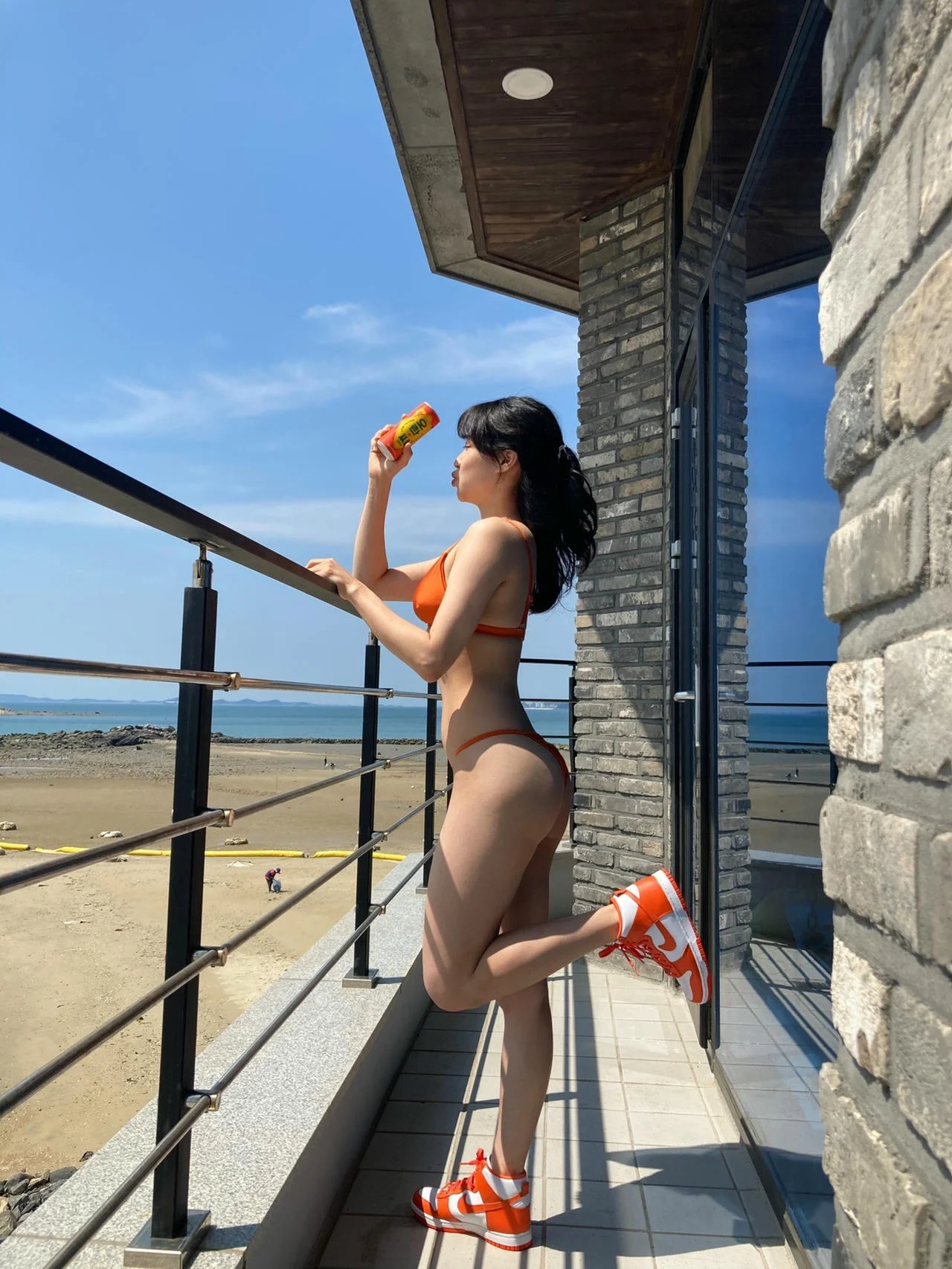 Patreon No.016 YMyung爆乳内衣湿身 - 1
