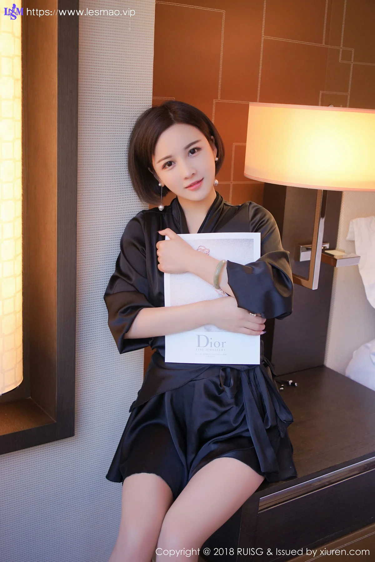 RUISG 瑞丝馆 Vol.037 Modo 米粒sweet 短发美女清纯 - 3