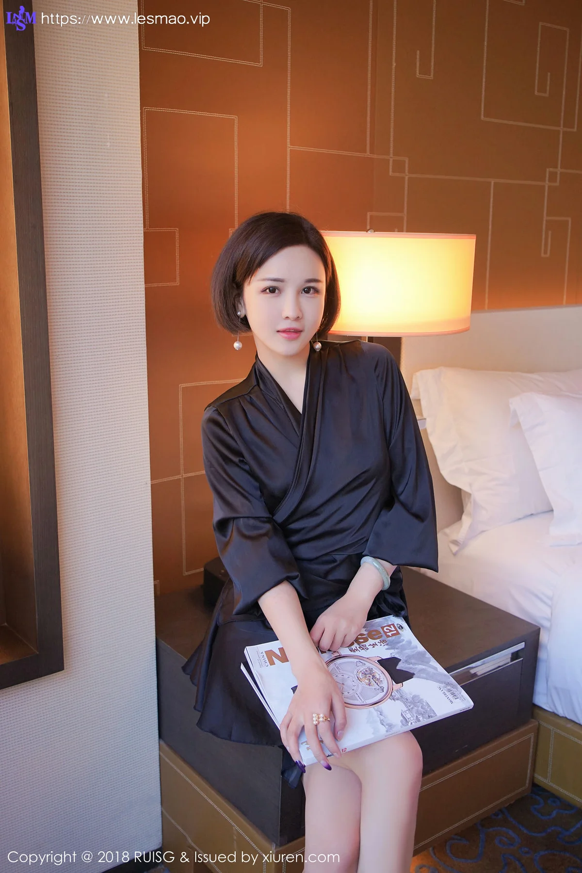 RUISG 瑞丝馆 Vol.037 Modo 米粒sweet 短发美女清纯 - 7