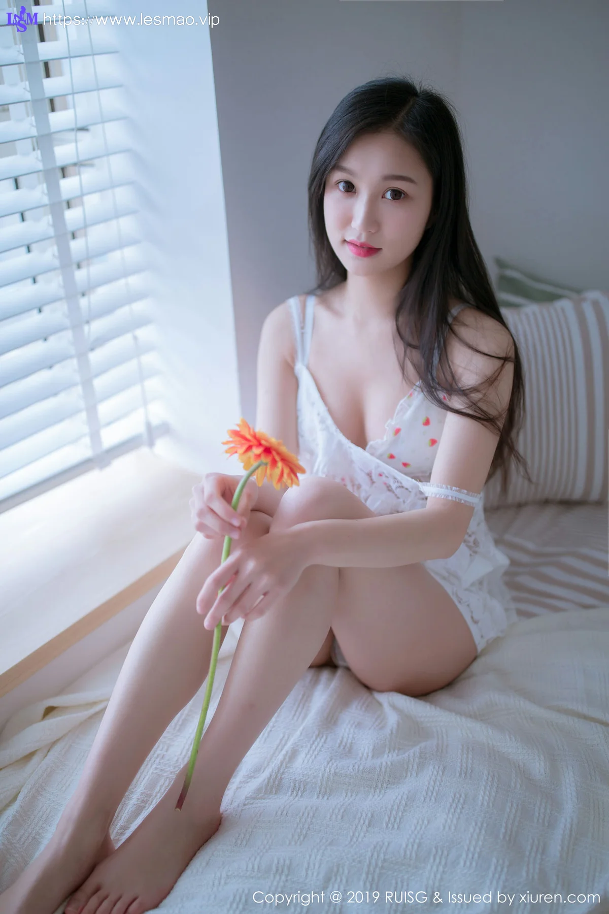 RUISG 瑞丝馆 Vol.068 Modo 深紫lulie 清甜可人草帽少女 - 1