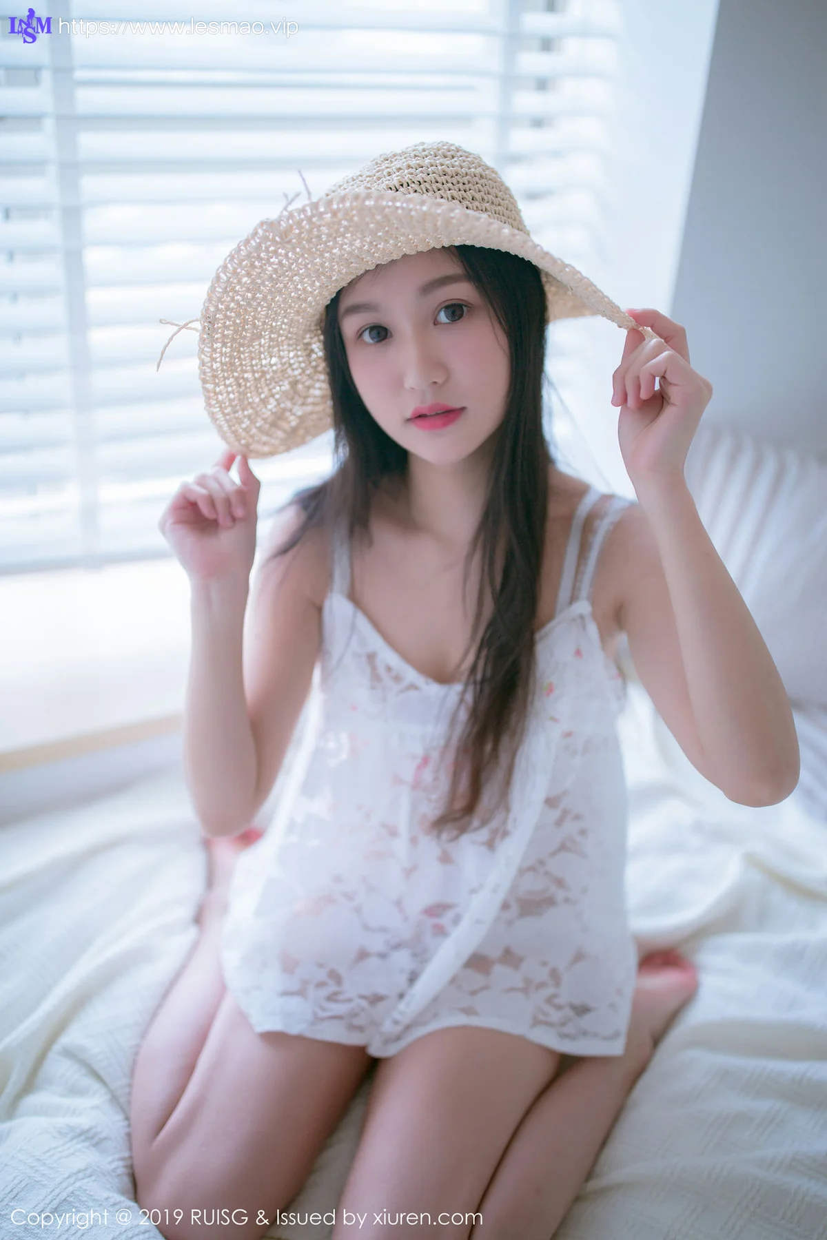 RUISG 瑞丝馆 Vol.068 Modo 深紫lulie 清甜可人草帽少女 - 3