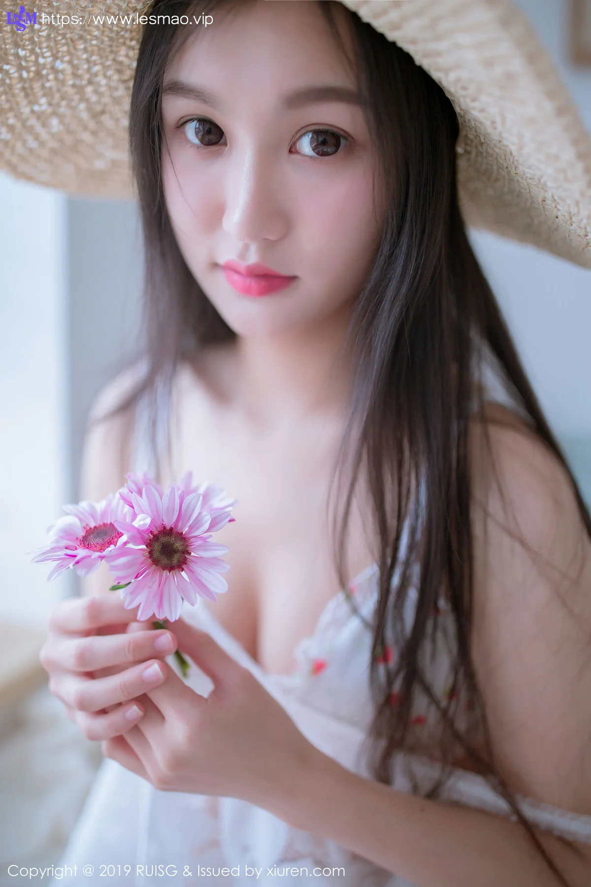 RUISG 瑞丝馆 Vol.068 Modo 深紫lulie 清甜可人草帽少女 - 8