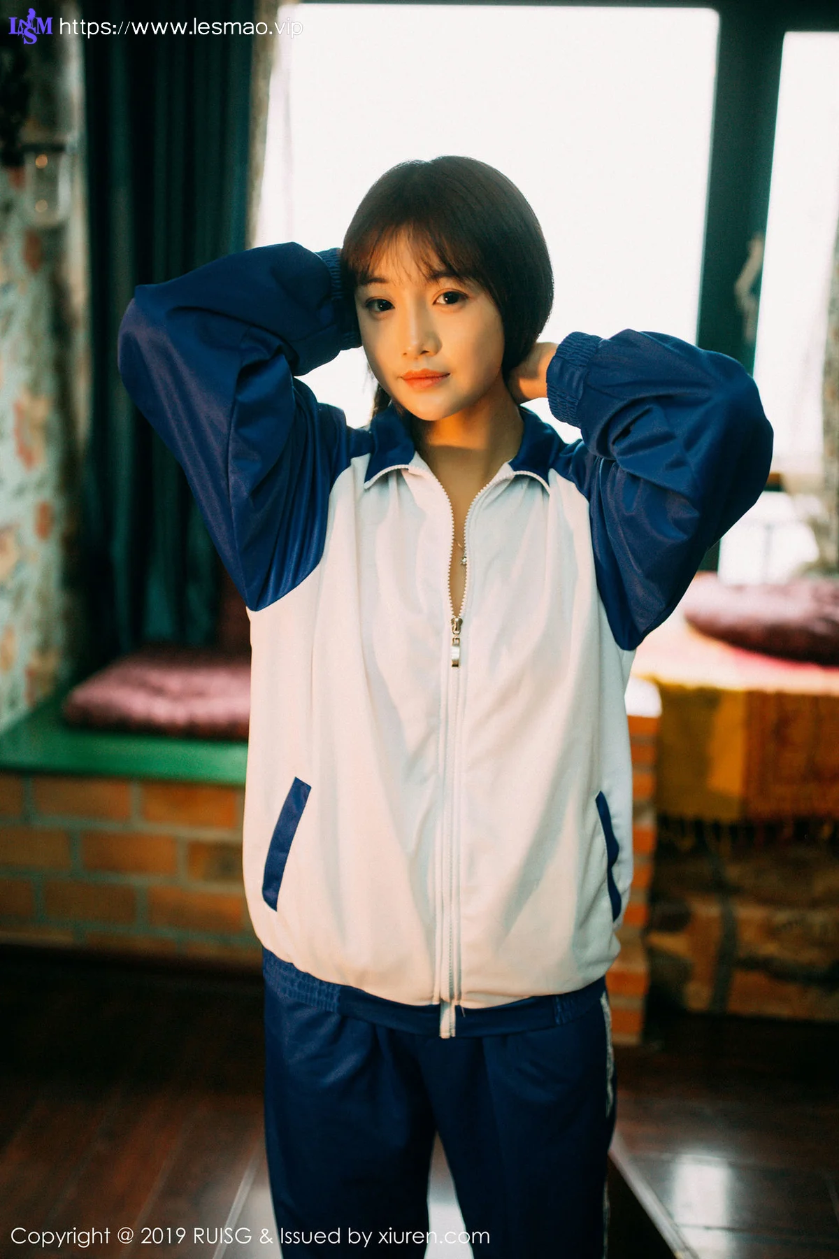 RUISG 瑞丝馆 Vol.069  圆圆Daphne 学校制服第二套 - 1