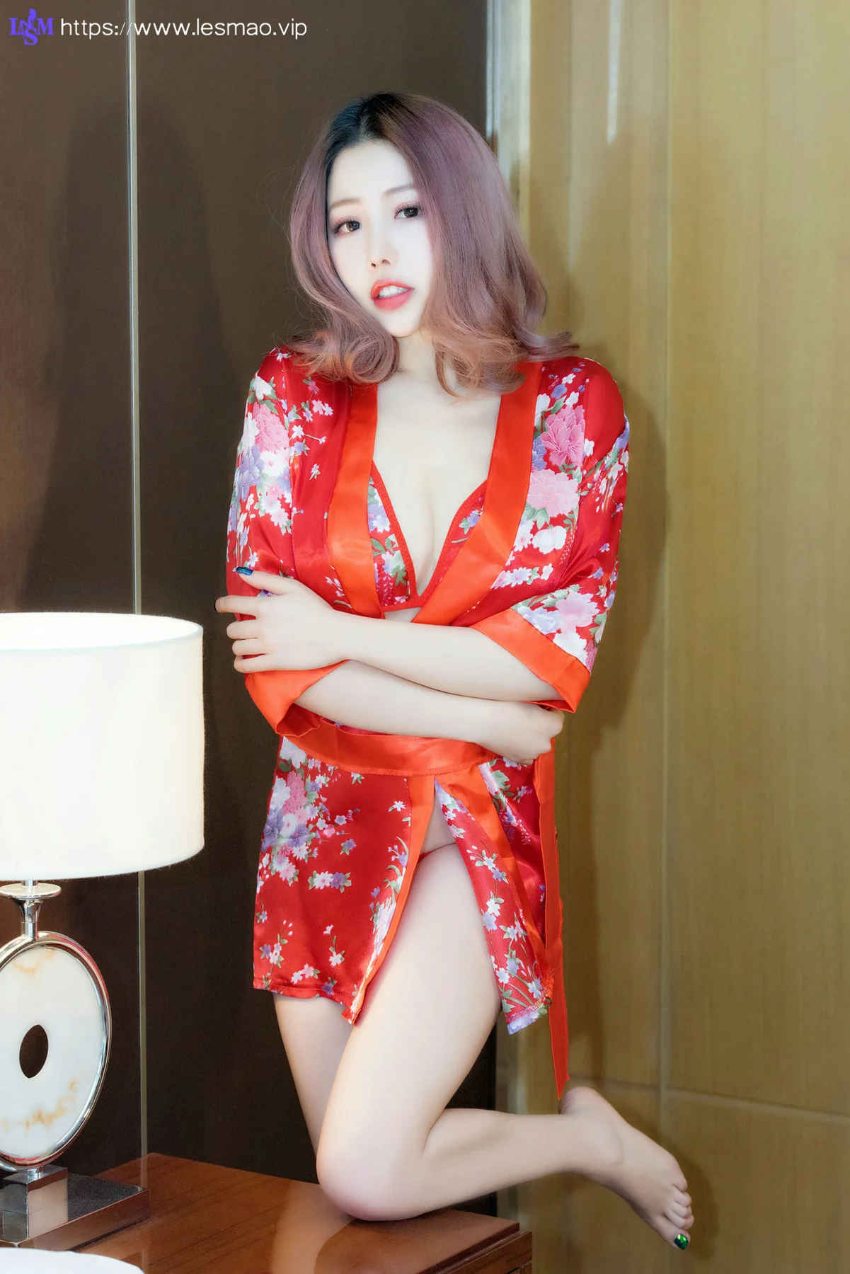 SLADY 猎女神 Vol.010 妮小妖 丝绸睡衣私房 - 10