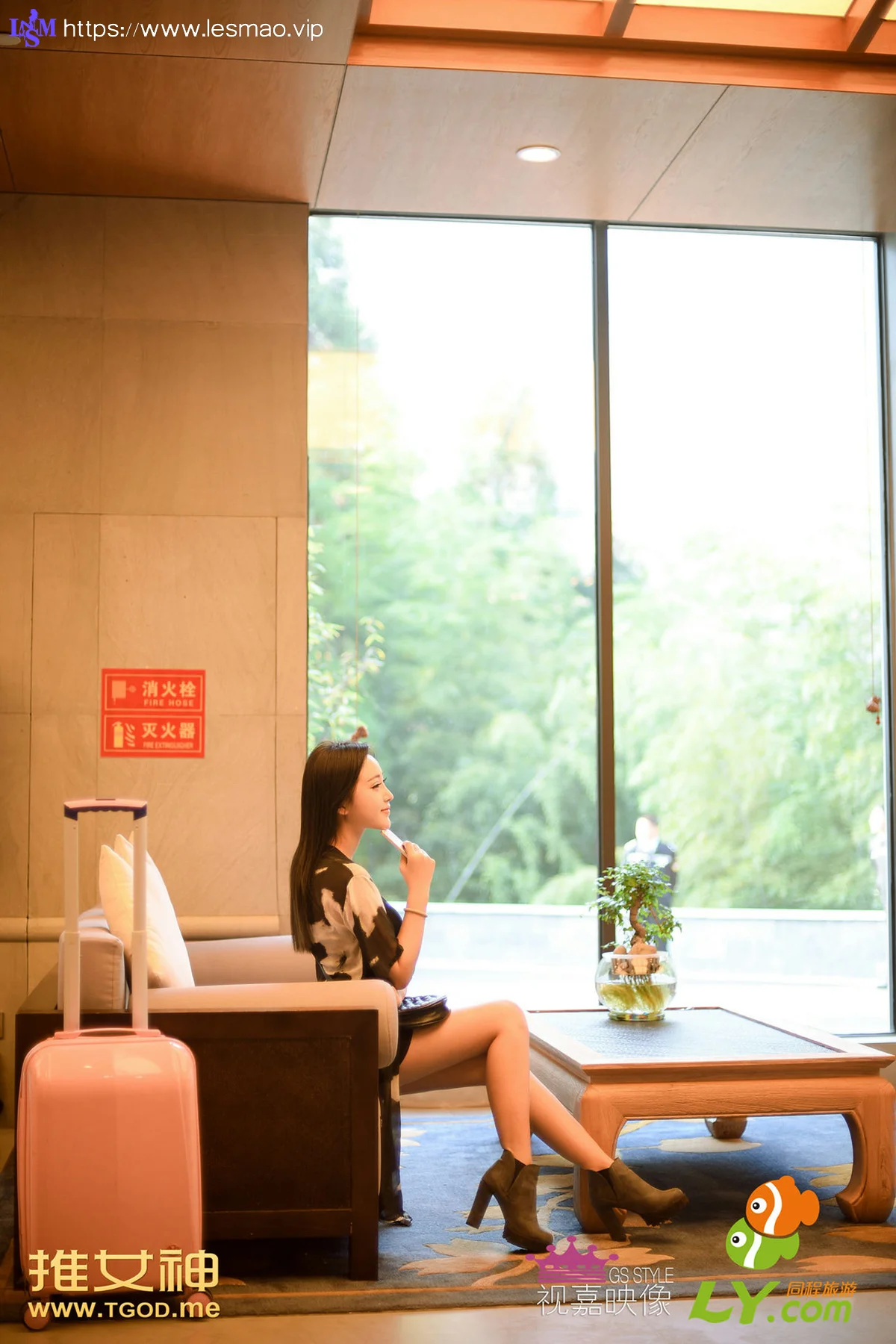 TGOD推女神 跟着女神度周末 戴唯一-GS奚敏浩 - 9