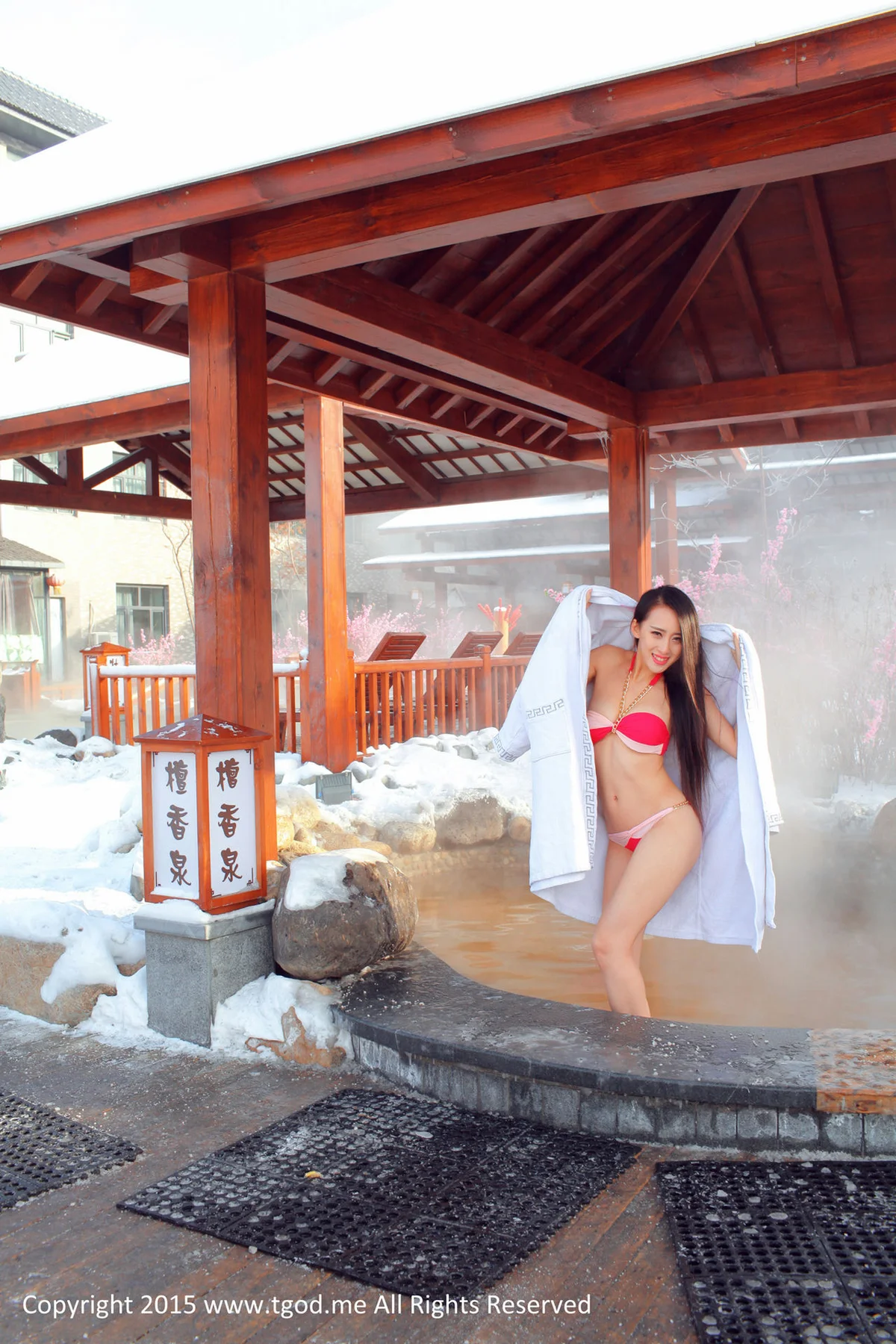TGOD推女神 女神驾到 大庆林甸北国温泉 罗婉莹 - 4