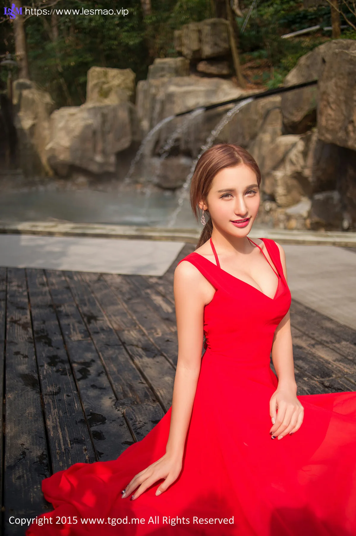 TGOD推女神 宁海森林温泉 Ice艾希-GS - 3
