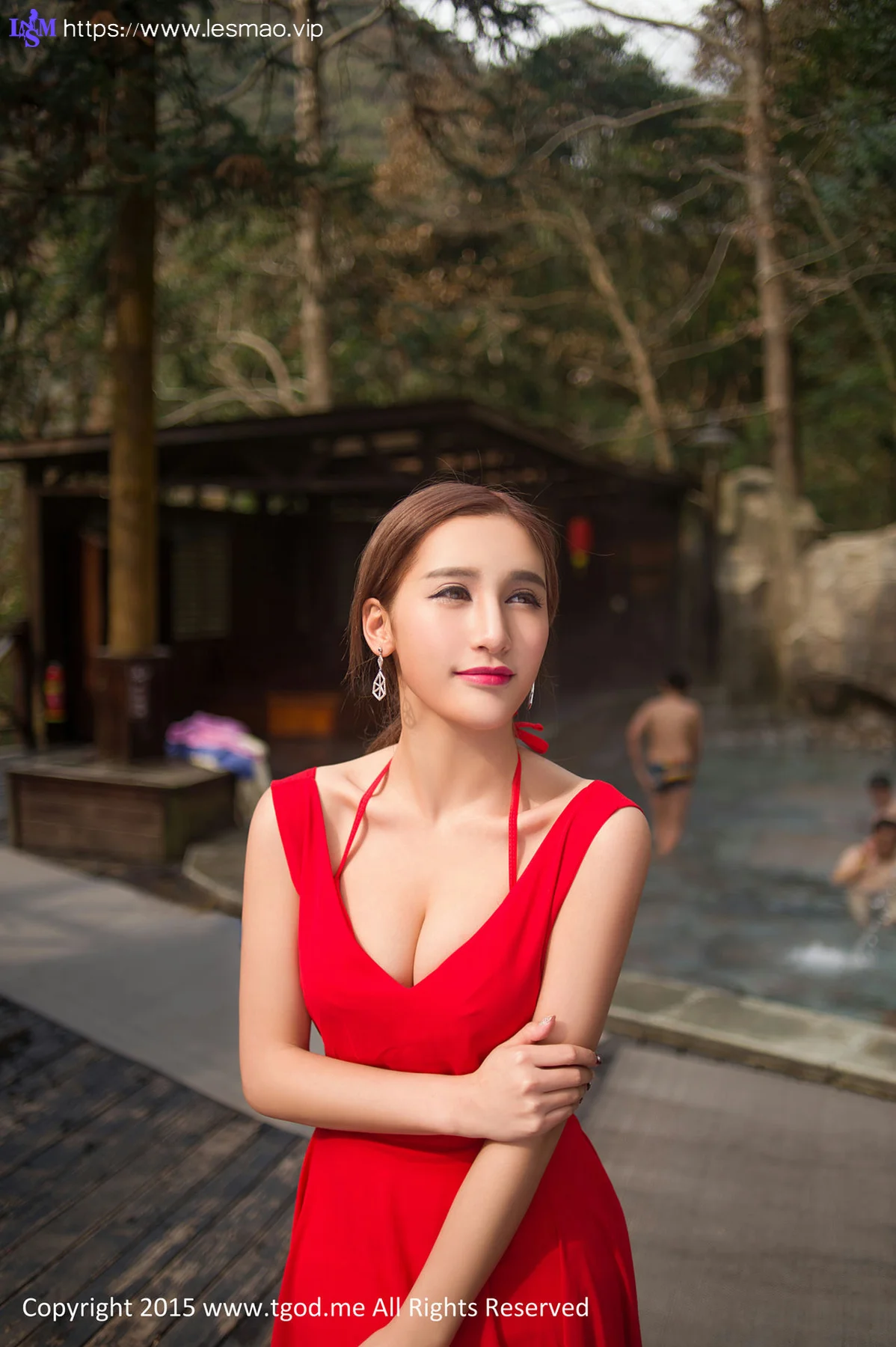 TGOD推女神 宁海森林温泉 Ice艾希-GS - 4