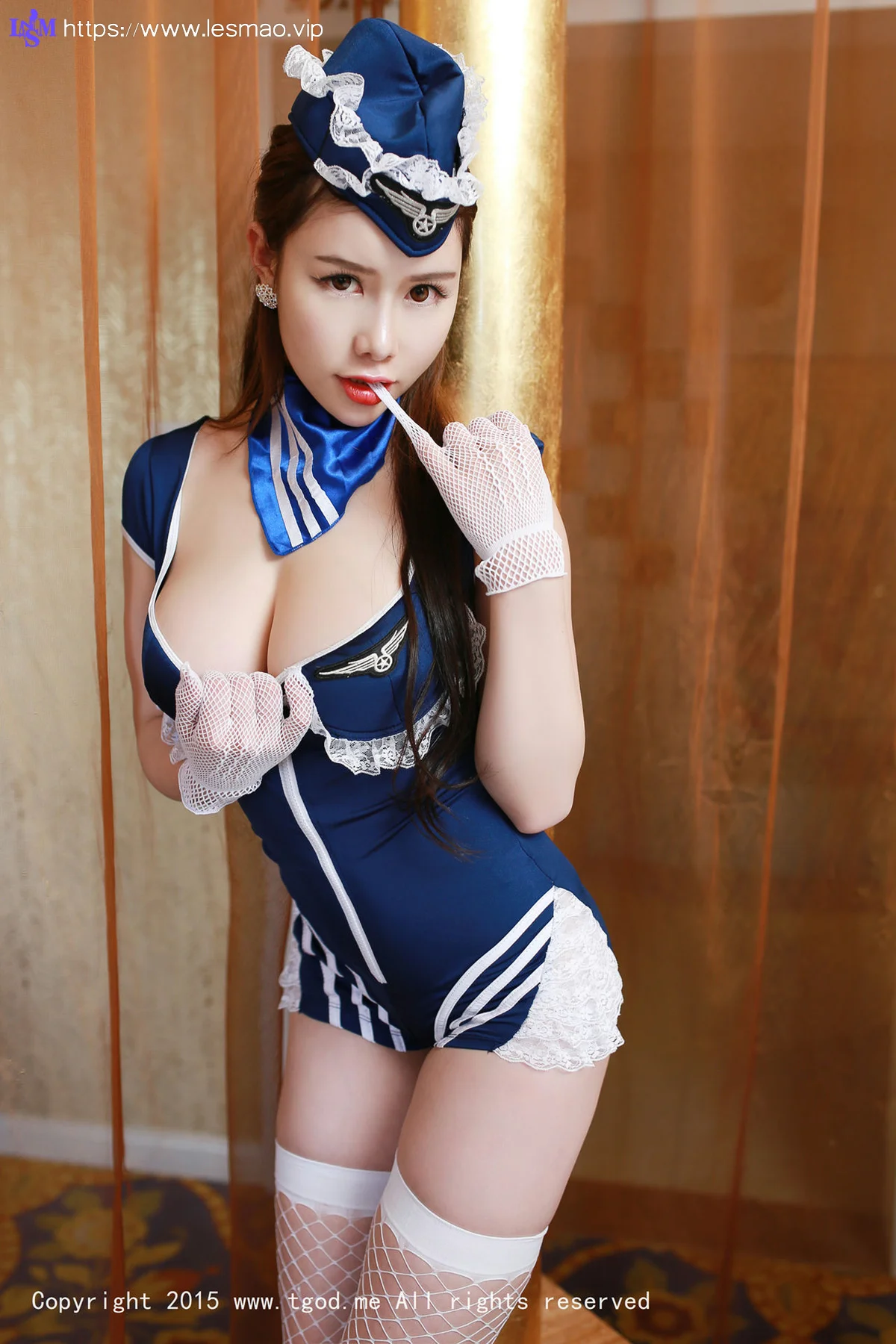 TGOD推女神 于姬Una 制服空姐 - 8