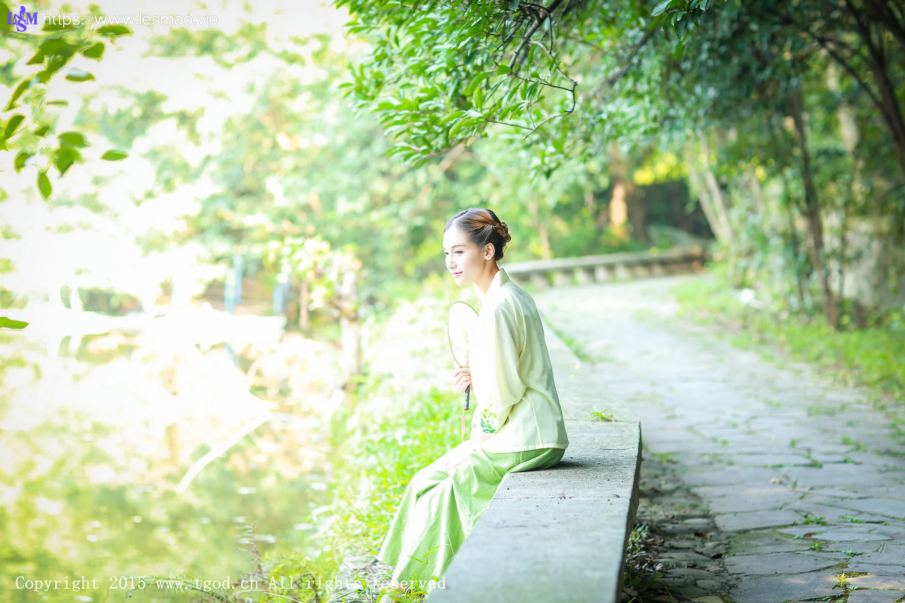TGOD推女神 艾西汉服套图 - 2