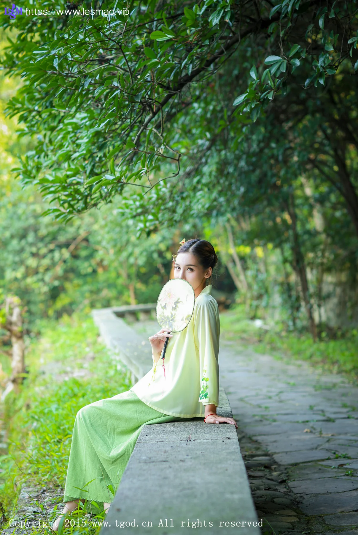 TGOD推女神 艾西汉服套图 - 3