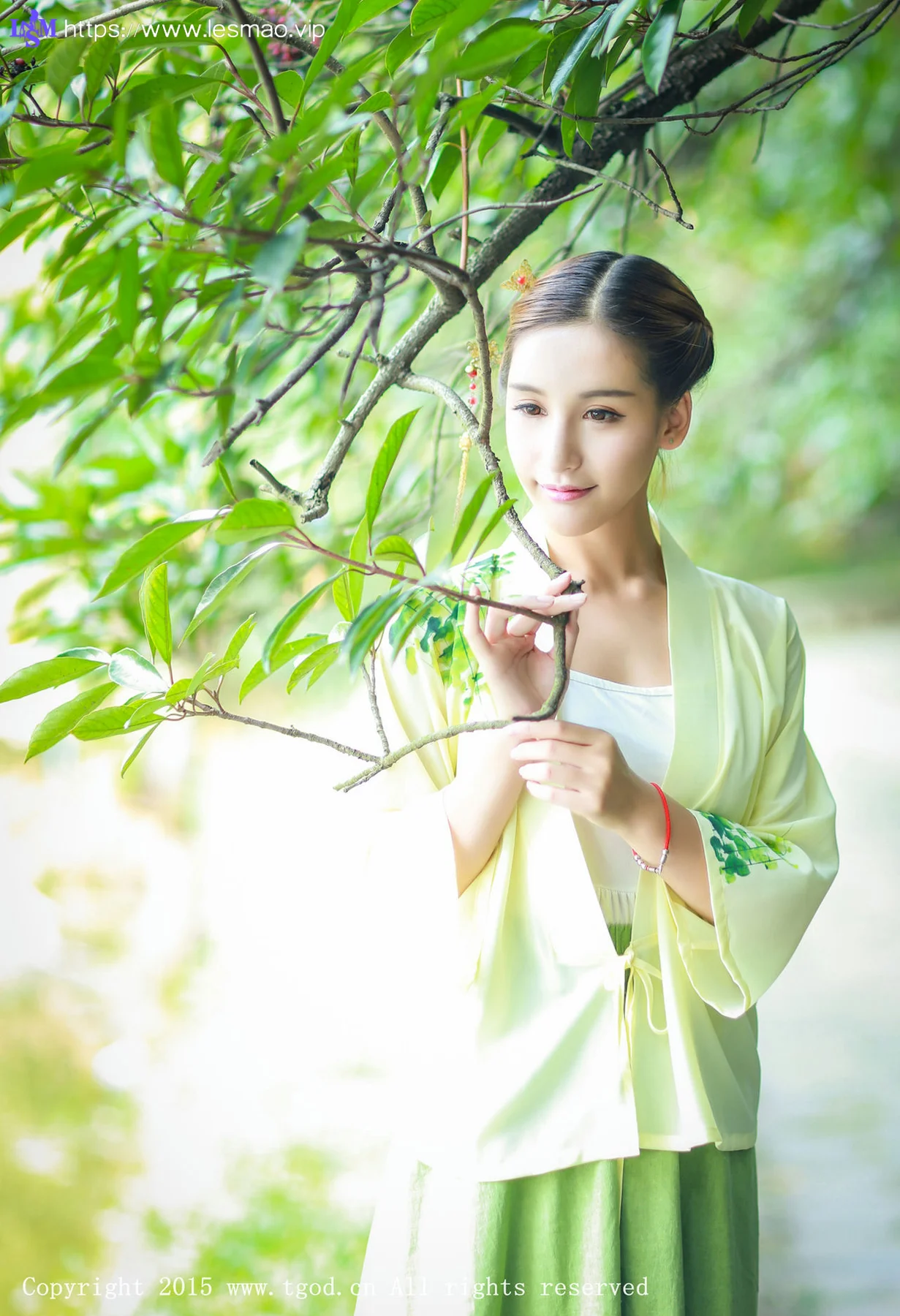 TGOD推女神 艾西汉服套图 - 4
