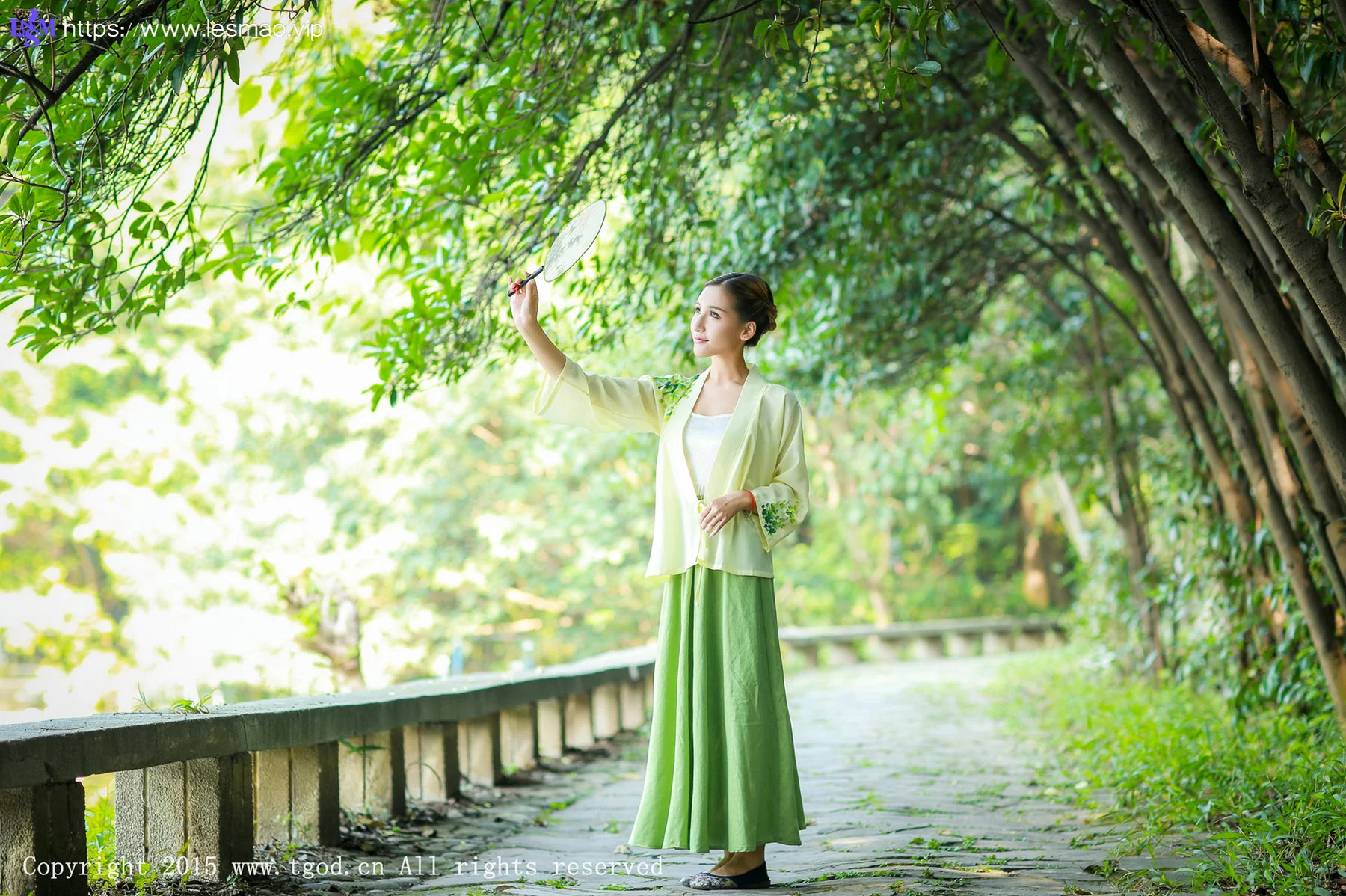 TGOD推女神 艾西汉服套图 - 9