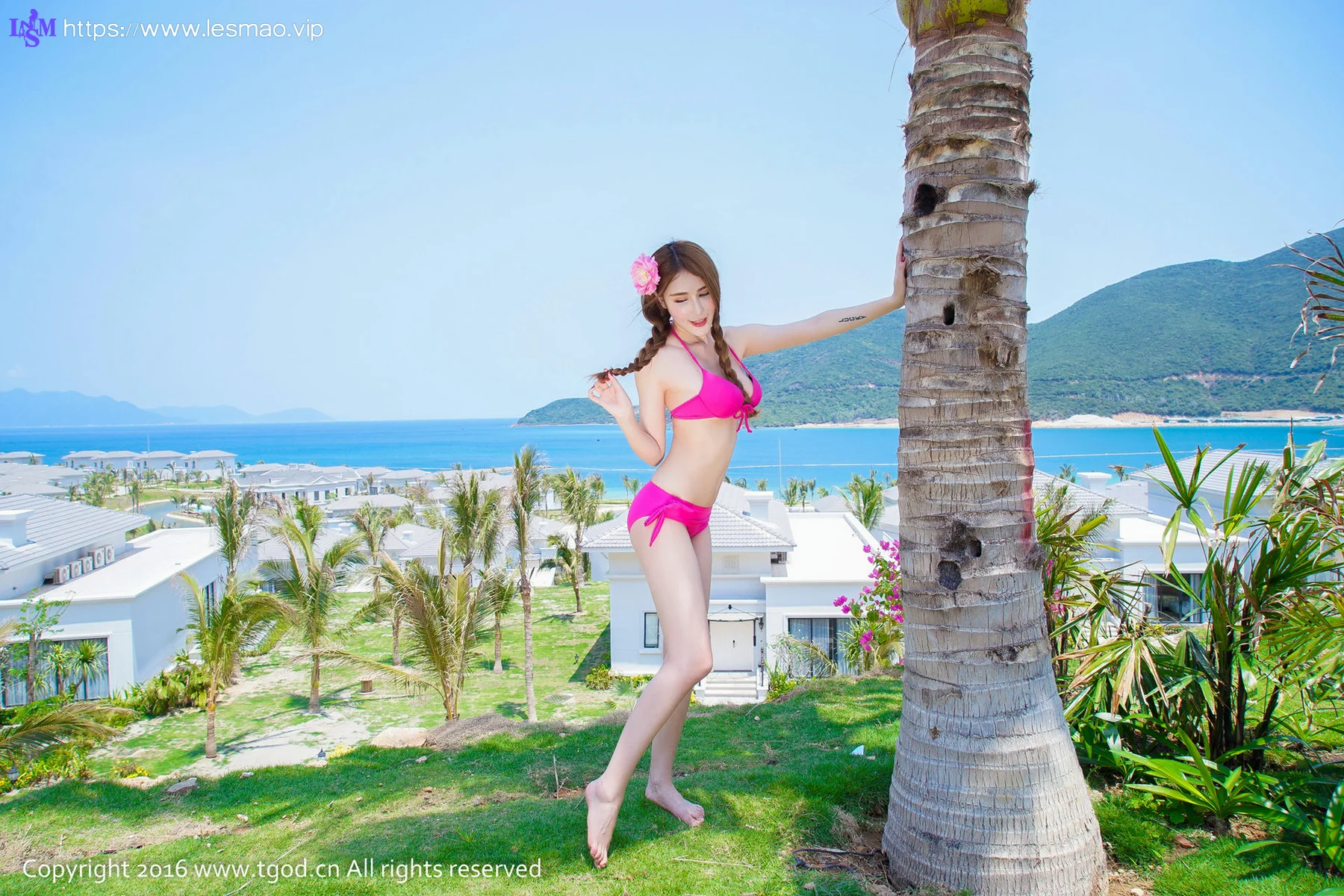 TGOD 推女神 推女神伍月yuer旅拍一刊越南芽庄 - 2