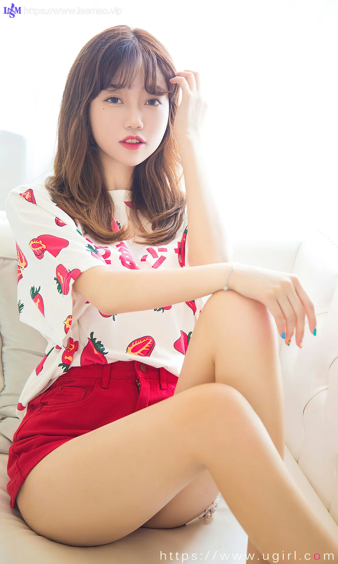 UGirls 爱尤物 No.2495 甜心 草莓少女 - 7