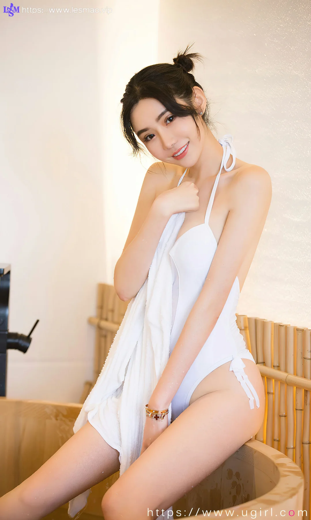 UGirls 爱尤物 No.2562 萌琪琪 浴室邂逅 - 6