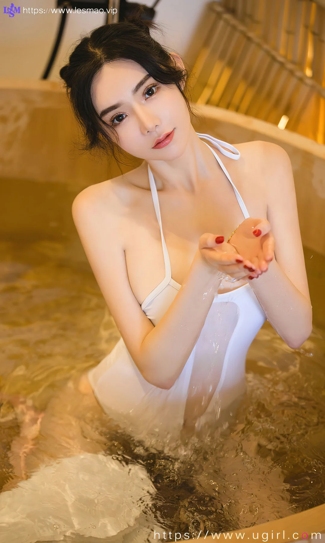 UGirls 爱尤物 No.2562 萌琪琪 浴室邂逅 - 5