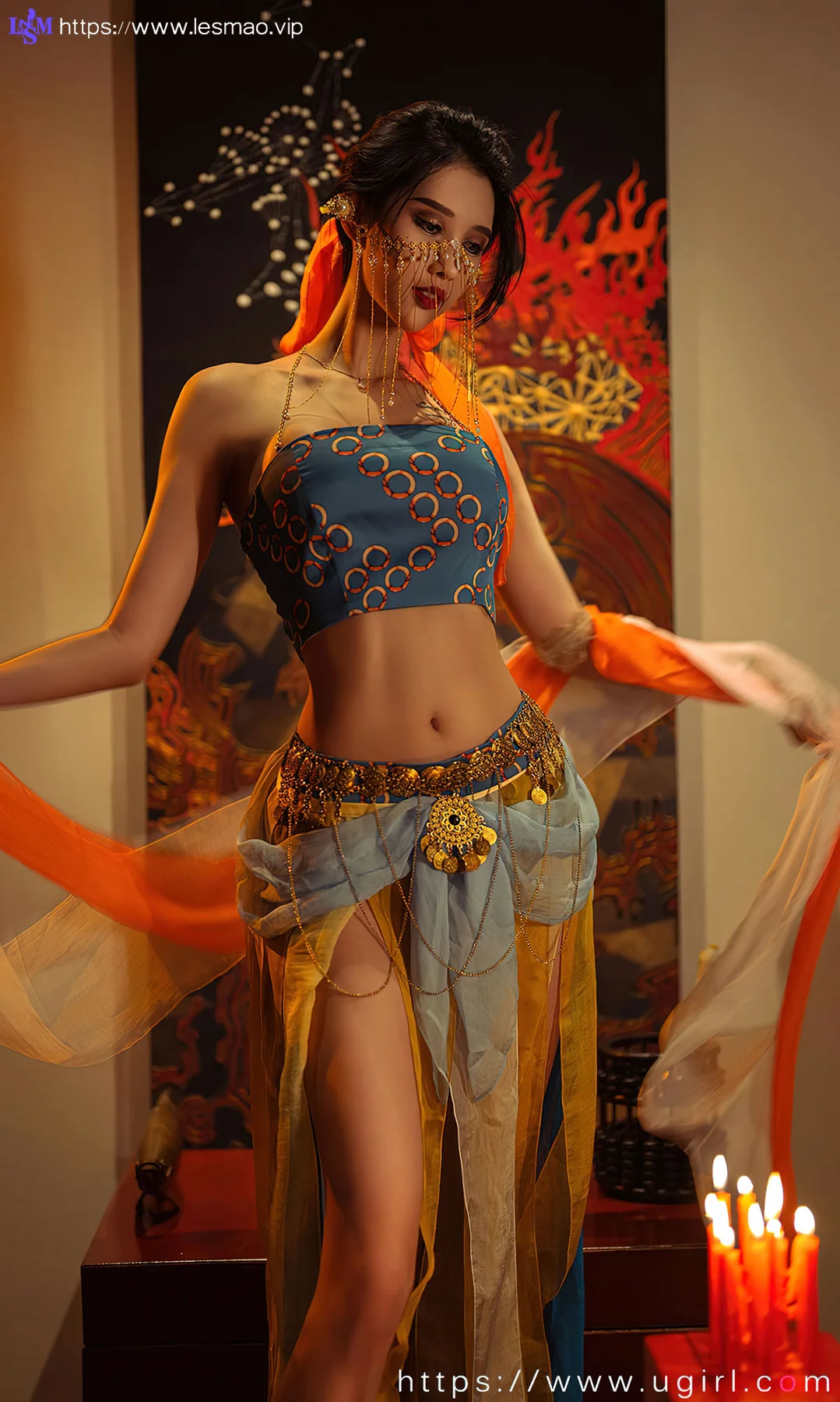 UGirls 爱尤物 No.2604 四季的想念 helen和金金模特合辑 - 10