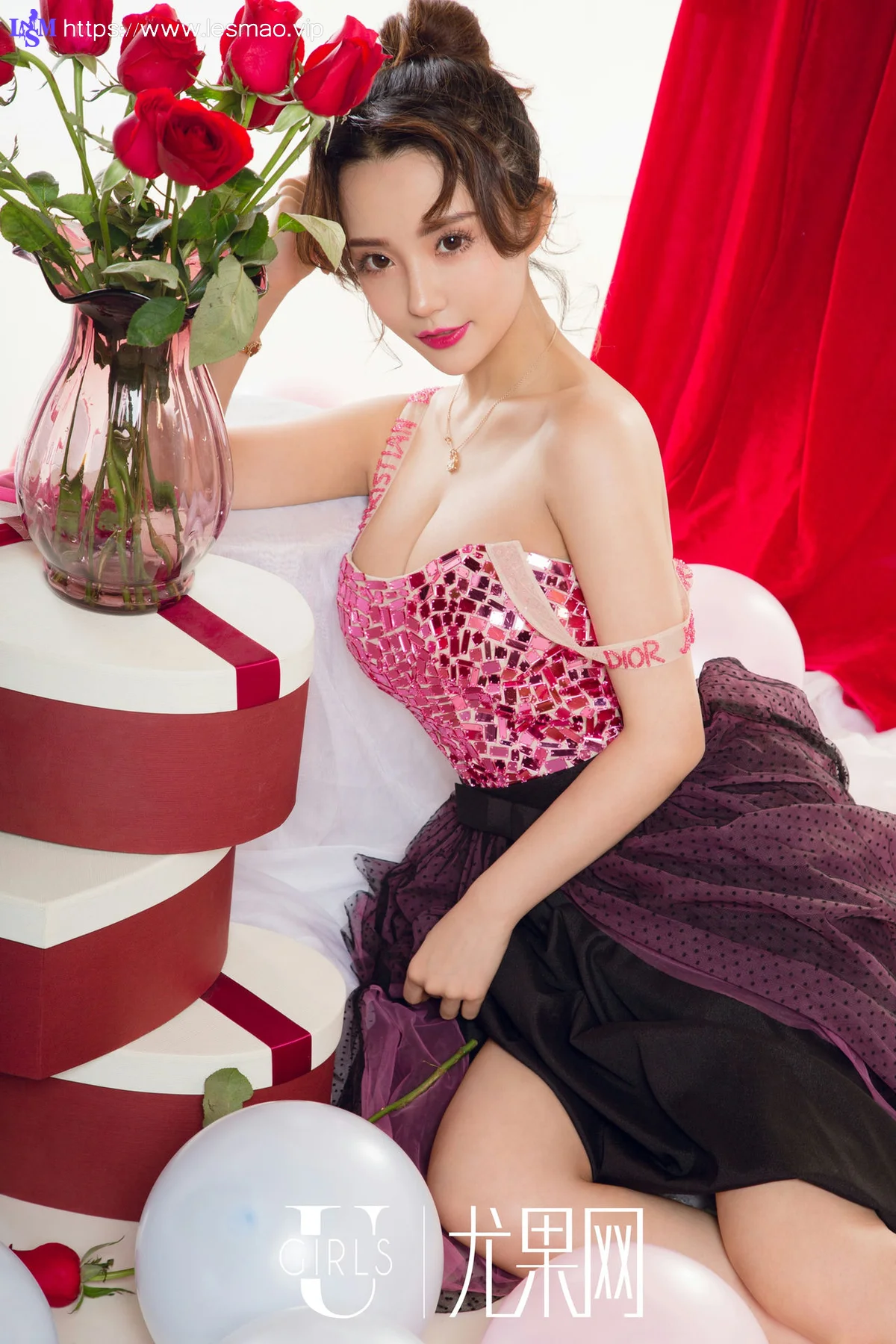 UGirls 尤果写真 No.415 可欣爱神与情人 - 3