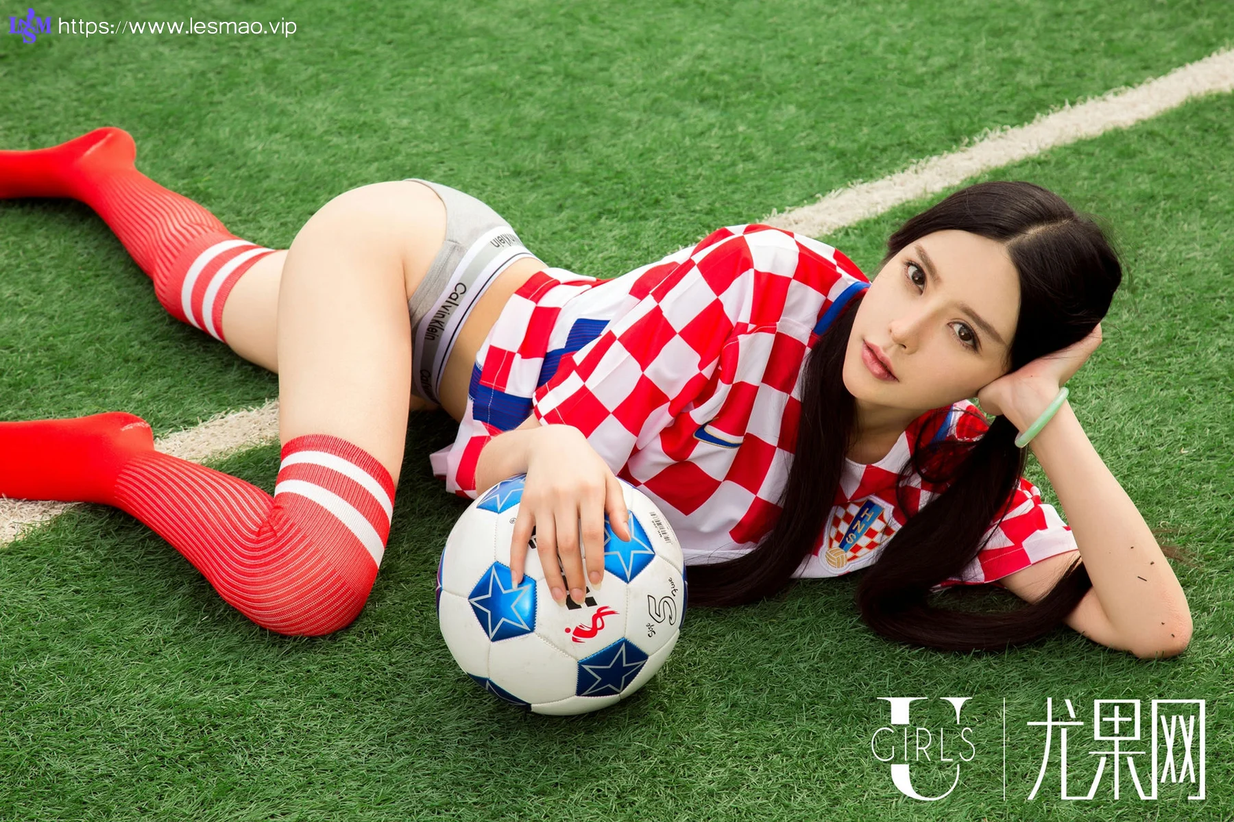 UGirls 尤果写真 Vol.T19 足球宝贝香港小紫藤、苏嘉言和金鑫！ - 5