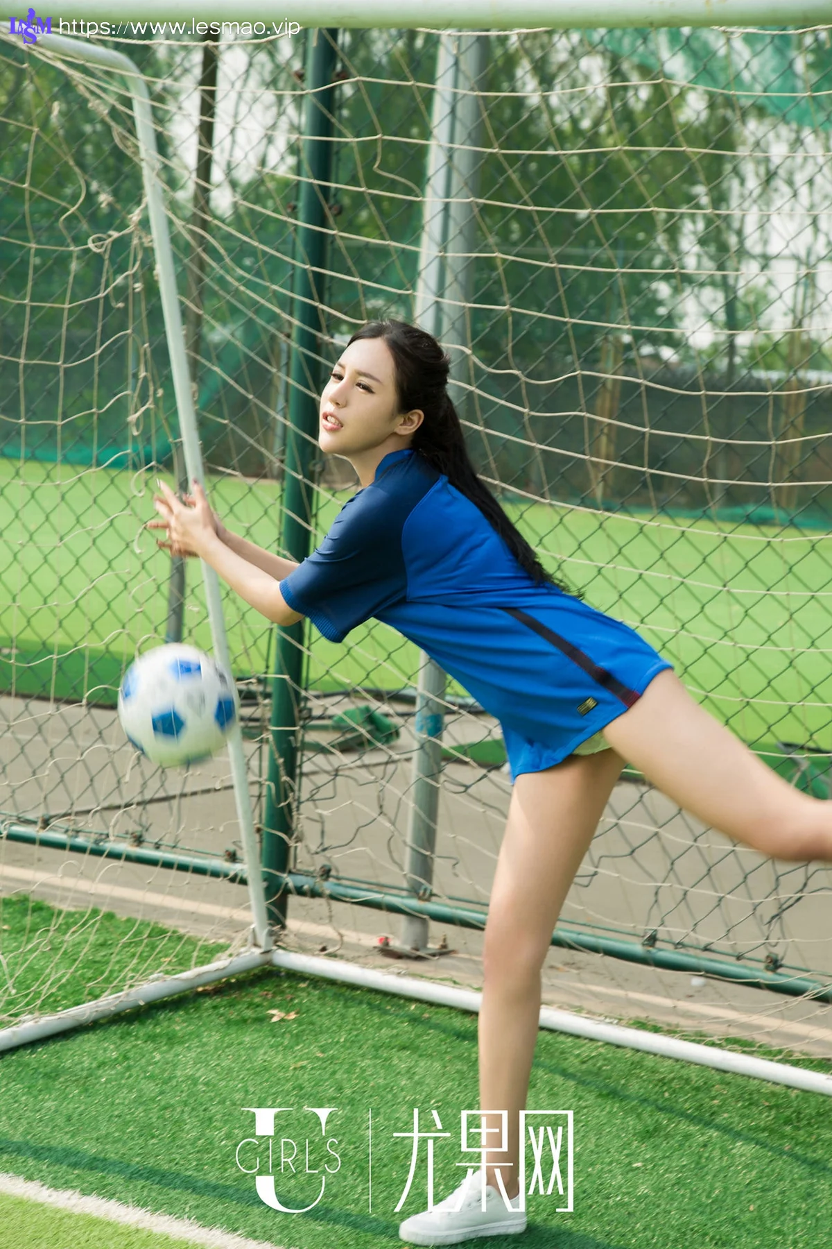 UGirls 尤果写真 Vol.T19 足球宝贝香港小紫藤、苏嘉言和金鑫！ - 4