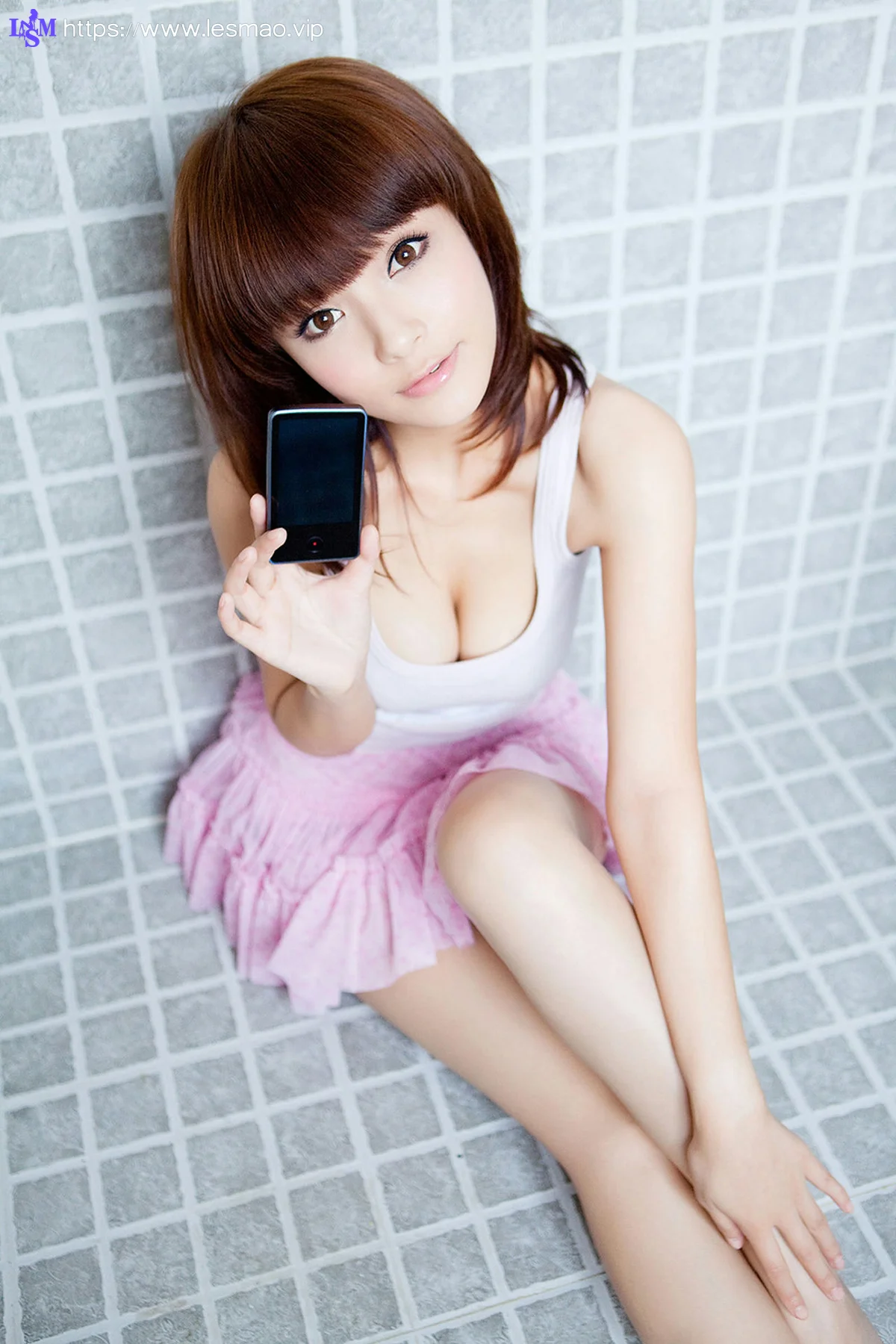 MyGirl美媛馆 No.024 台电MM吴荣 蕾丝内衣 - 5