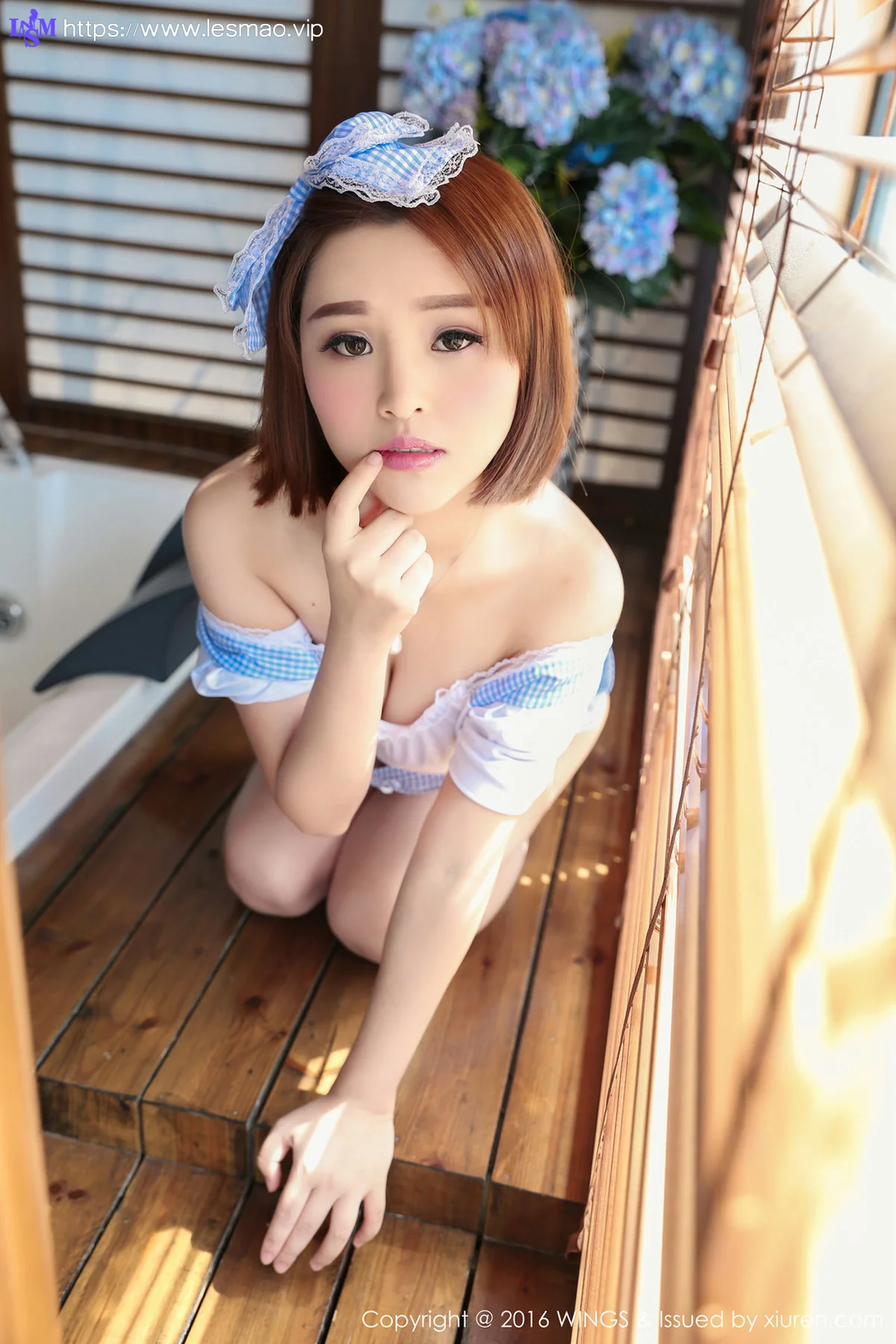 WingS 影私荟 Vol.016 Modo 萌萌情趣露美胸 - 3