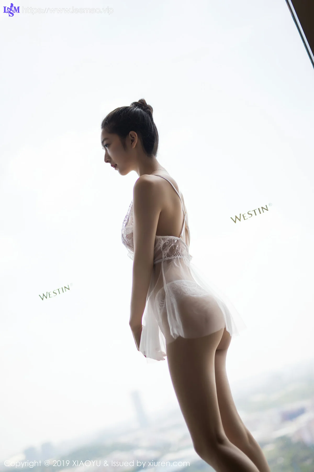 XIAOYU  语画界 Vol.034 Angela喜欢猫 旗袍与黑丝 - 6