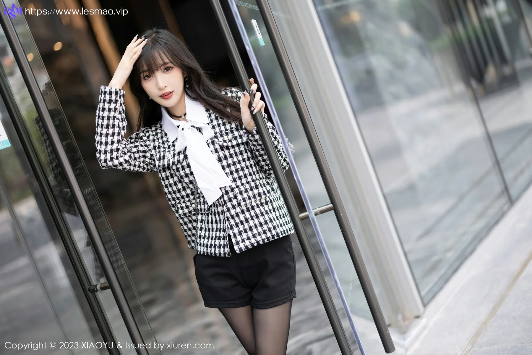 XIAOYU  语画界 Vol.1020  林星阑 酥胸黑丝美腿 - 3
