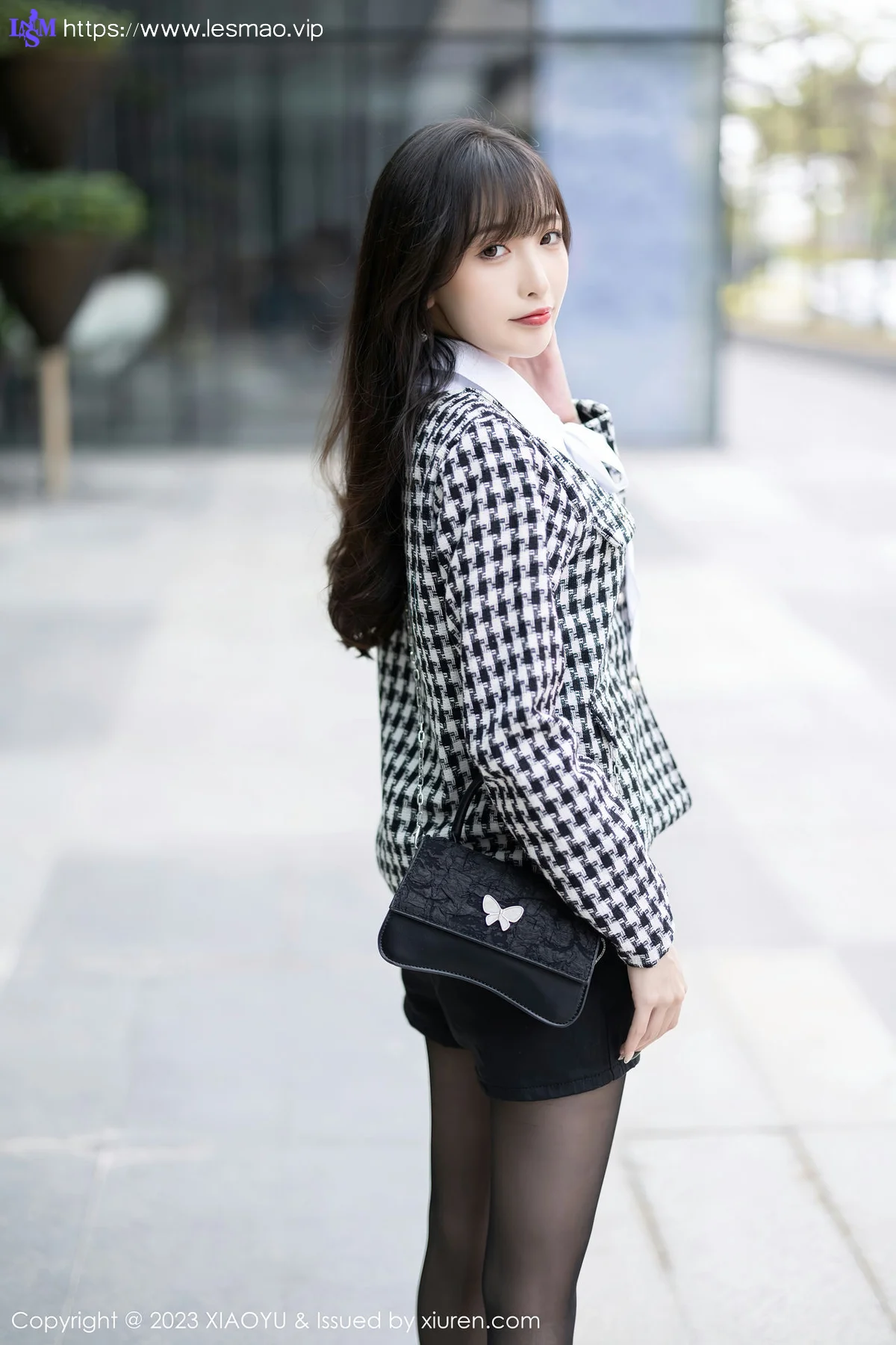 XIAOYU  语画界 Vol.1020  林星阑 酥胸黑丝美腿 - 6