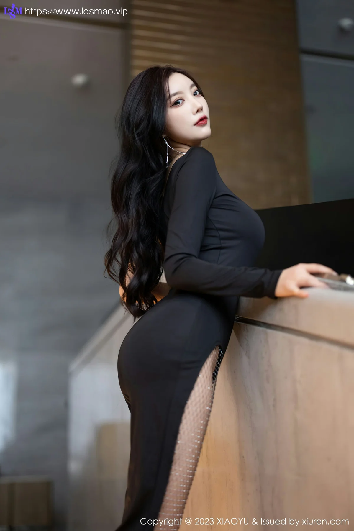 XIAOYU  语画界 Vol.1021  杨晨晨 情趣内衣黑丝 - 9