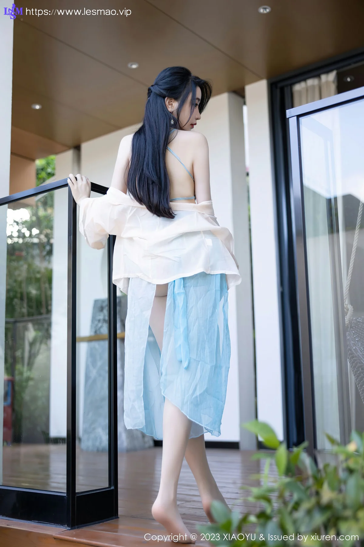 XIAOYU  语画界 Vol.1057  Cherry樱桃酱 淡蓝色古装杭州旅拍3 - 10