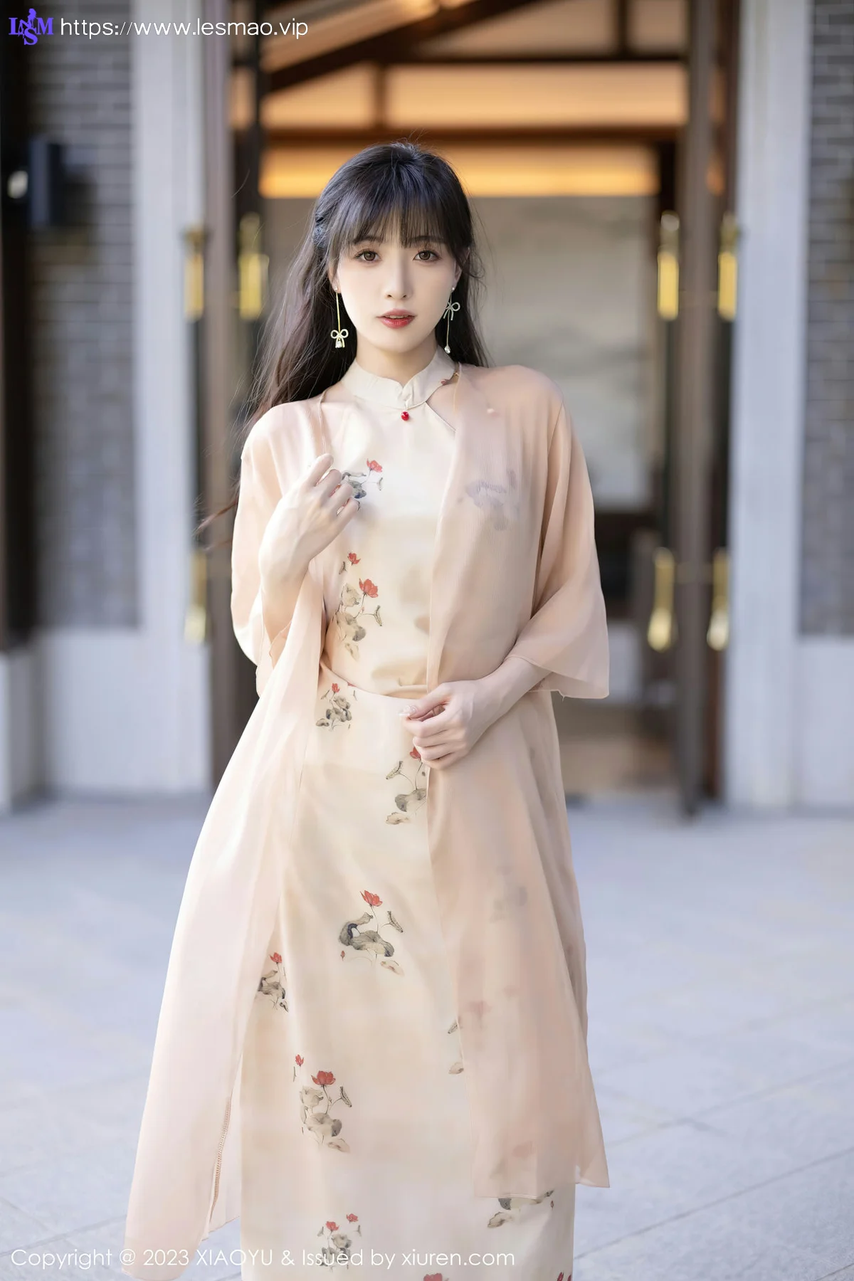 XIAOYU  语画  Vol.1071  林星阑 浅色薄纱贵州旅拍1 - 4