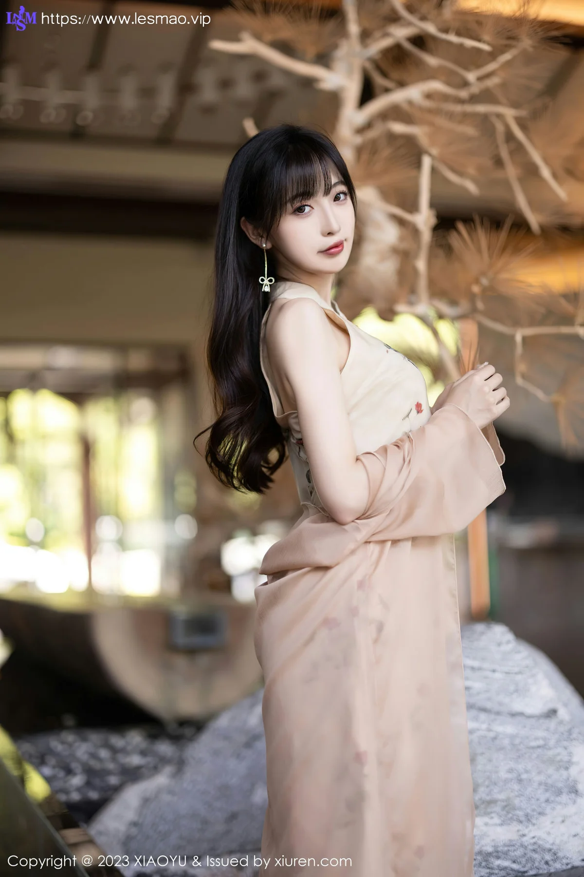 XIAOYU  语画  Vol.1071  林星阑 浅色薄纱贵州旅拍1 - 2