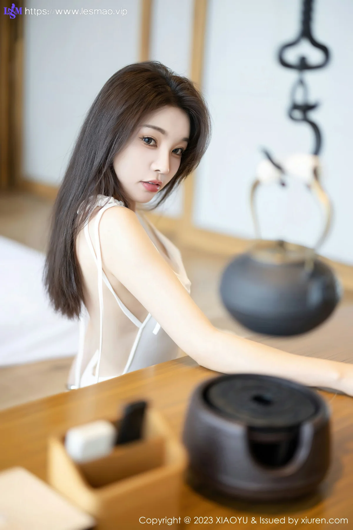 XIAOYU  语画  Vol.1084  徐莉芝Booty 果绿色内衣性感写真1 - 2