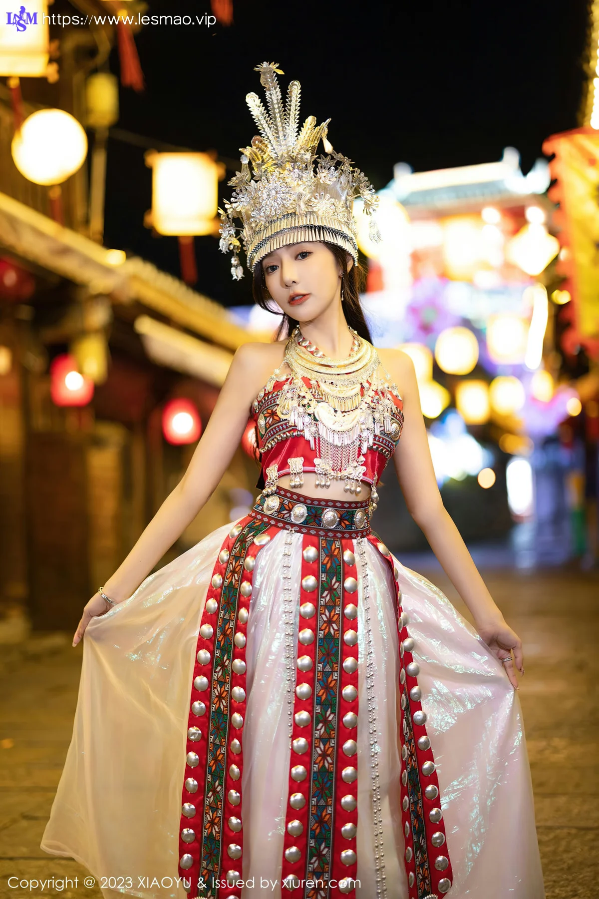XIAOYU  语画  Vol.1091  王馨瑶yanni 少数民族服饰贵州旅拍1 - 1