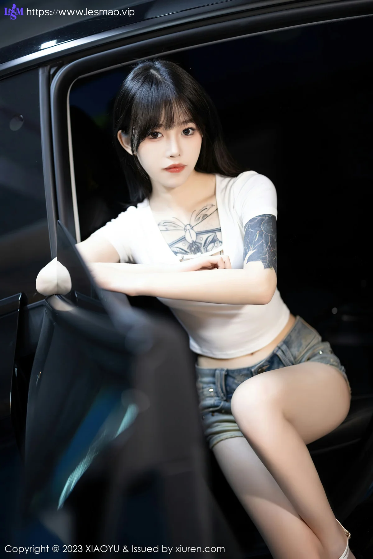 XIAOYU  语画  Vol.1096  奶瓶 超短牛仔性感写真3 - 4